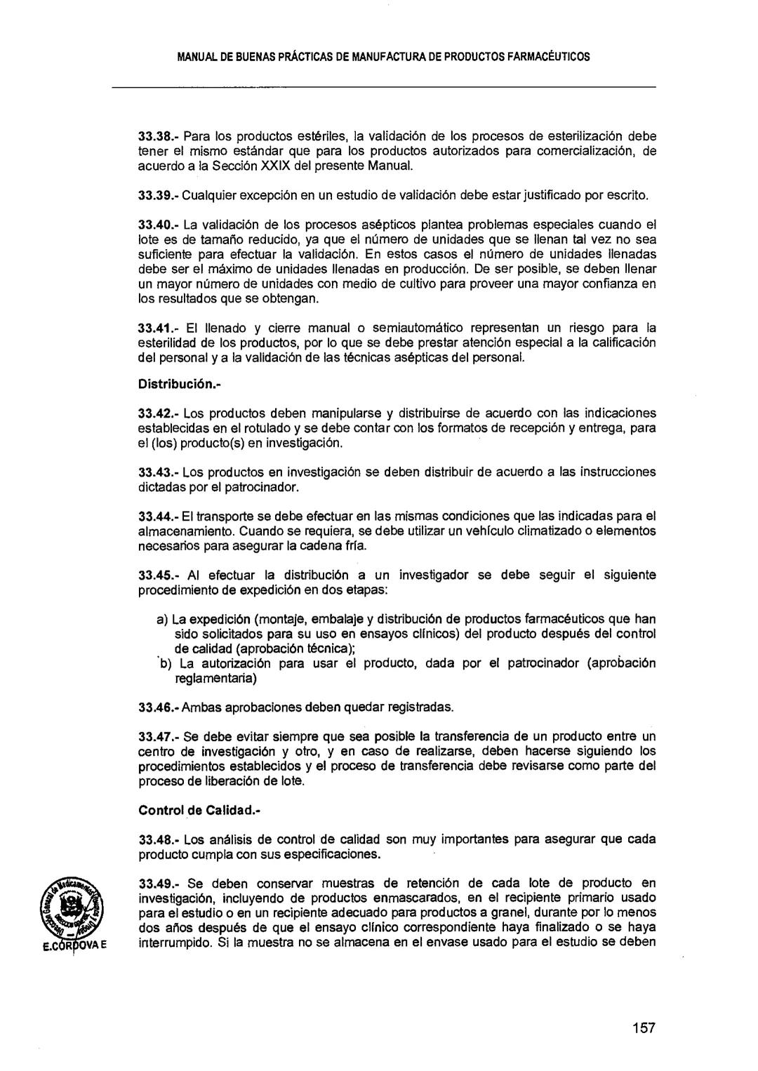 El Peruano/Miércoles 22 de agosto de 2018
SALUD
NORMAS LEGALES
Decreto Supremo que modifica el
Reglamento para el Registro, Control
y Vigila