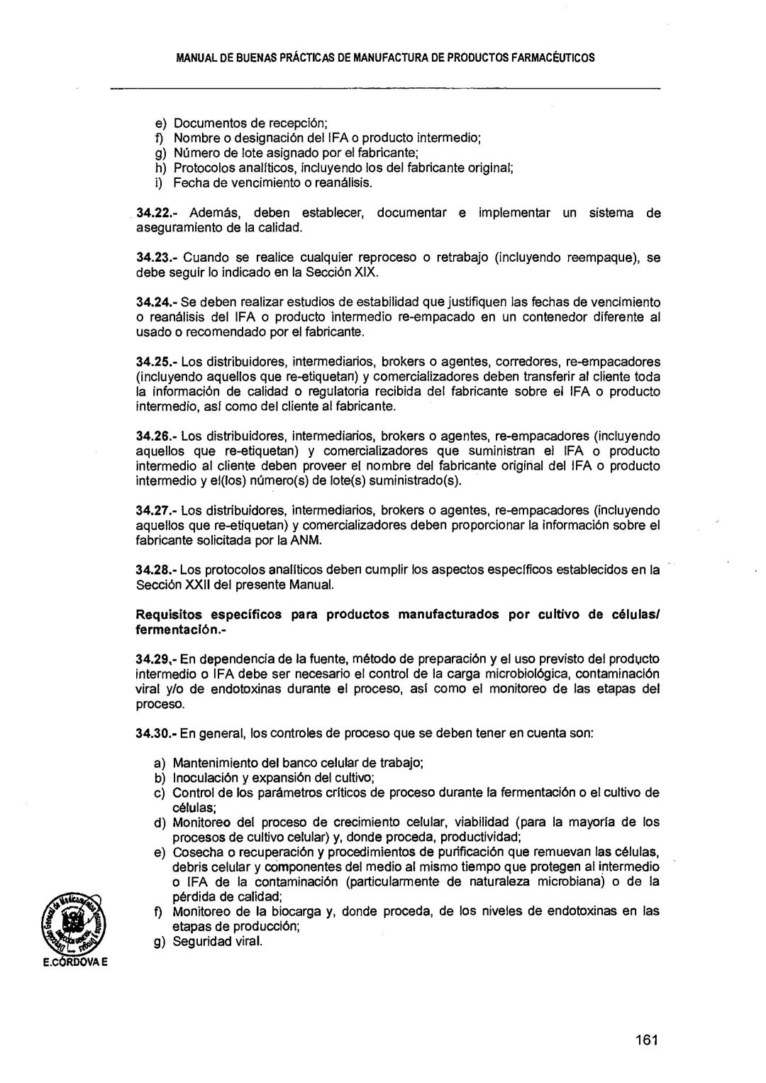El Peruano/Miércoles 22 de agosto de 2018
SALUD
NORMAS LEGALES
Decreto Supremo que modifica el
Reglamento para el Registro, Control
y Vigila