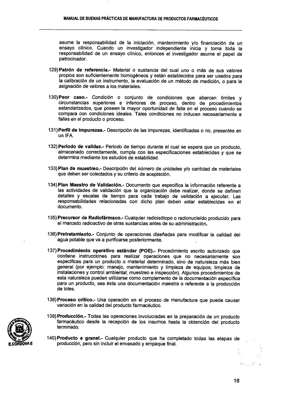 El Peruano/Miércoles 22 de agosto de 2018
SALUD
NORMAS LEGALES
Decreto Supremo que modifica el
Reglamento para el Registro, Control
y Vigila