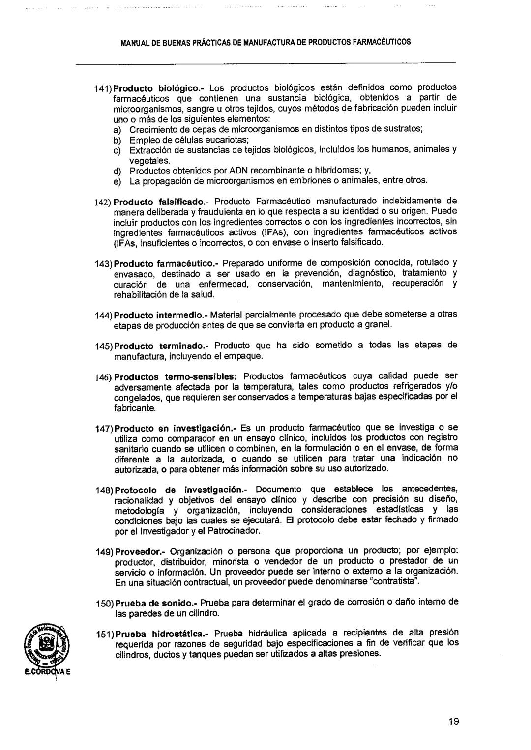 El Peruano/Miércoles 22 de agosto de 2018
SALUD
NORMAS LEGALES
Decreto Supremo que modifica el
Reglamento para el Registro, Control
y Vigila