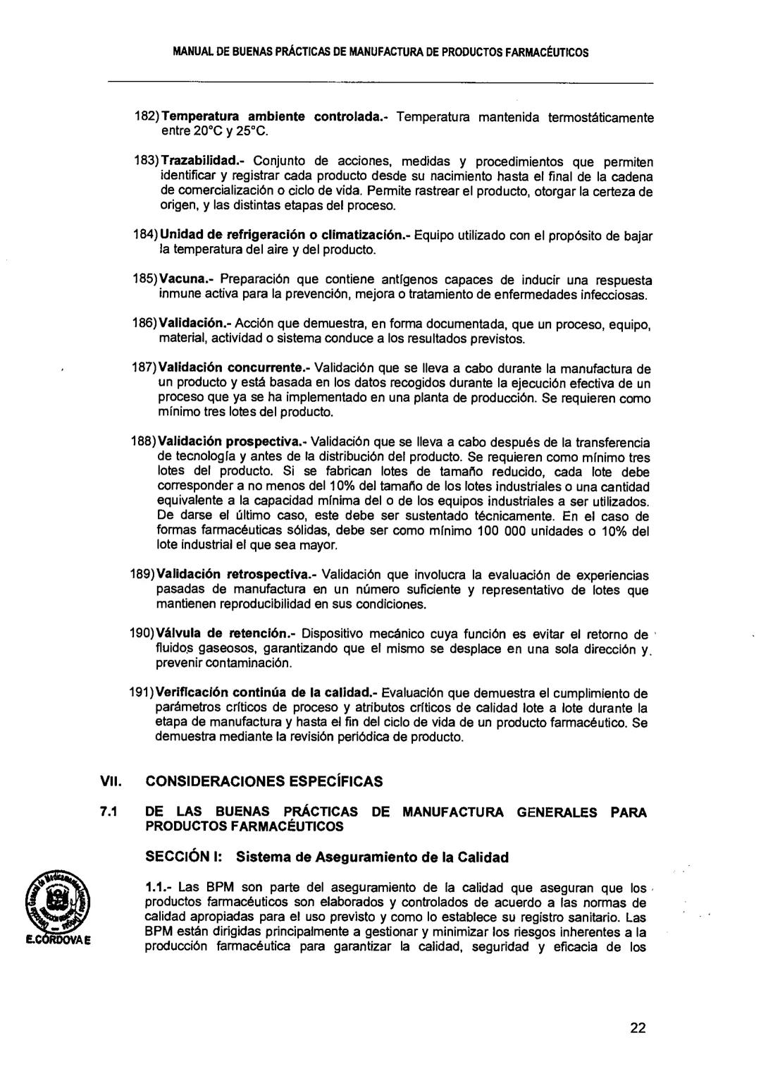 El Peruano/Miércoles 22 de agosto de 2018
SALUD
NORMAS LEGALES
Decreto Supremo que modifica el
Reglamento para el Registro, Control
y Vigila