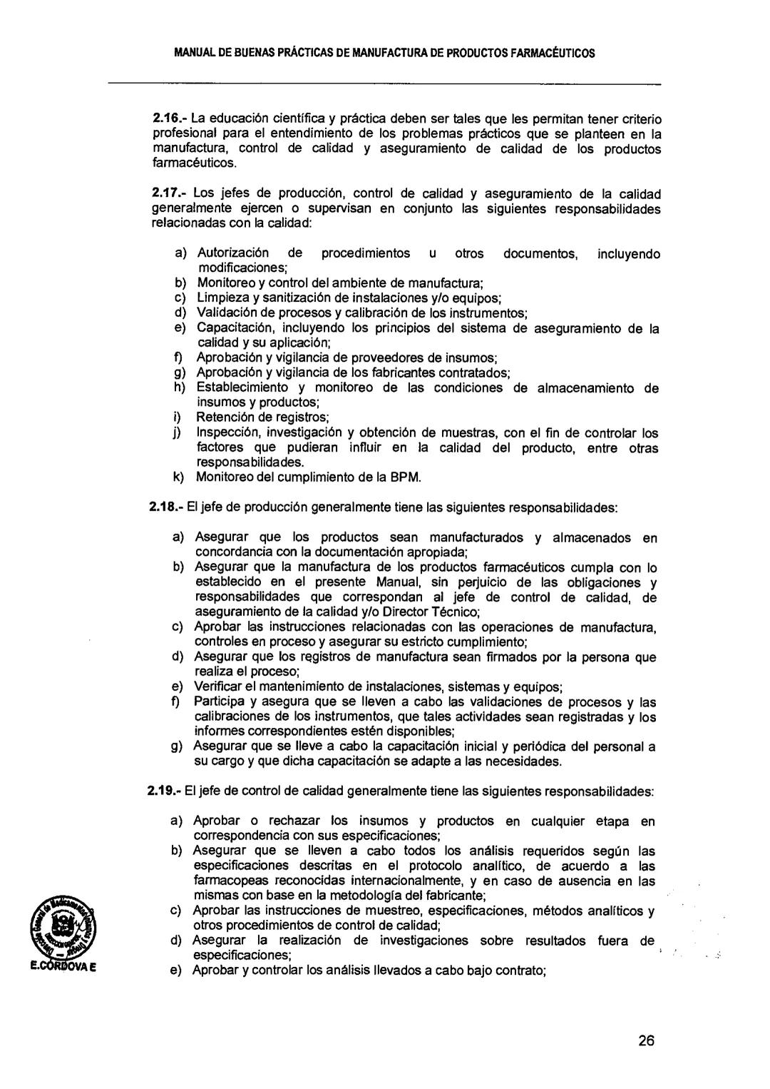 El Peruano/Miércoles 22 de agosto de 2018
SALUD
NORMAS LEGALES
Decreto Supremo que modifica el
Reglamento para el Registro, Control
y Vigila