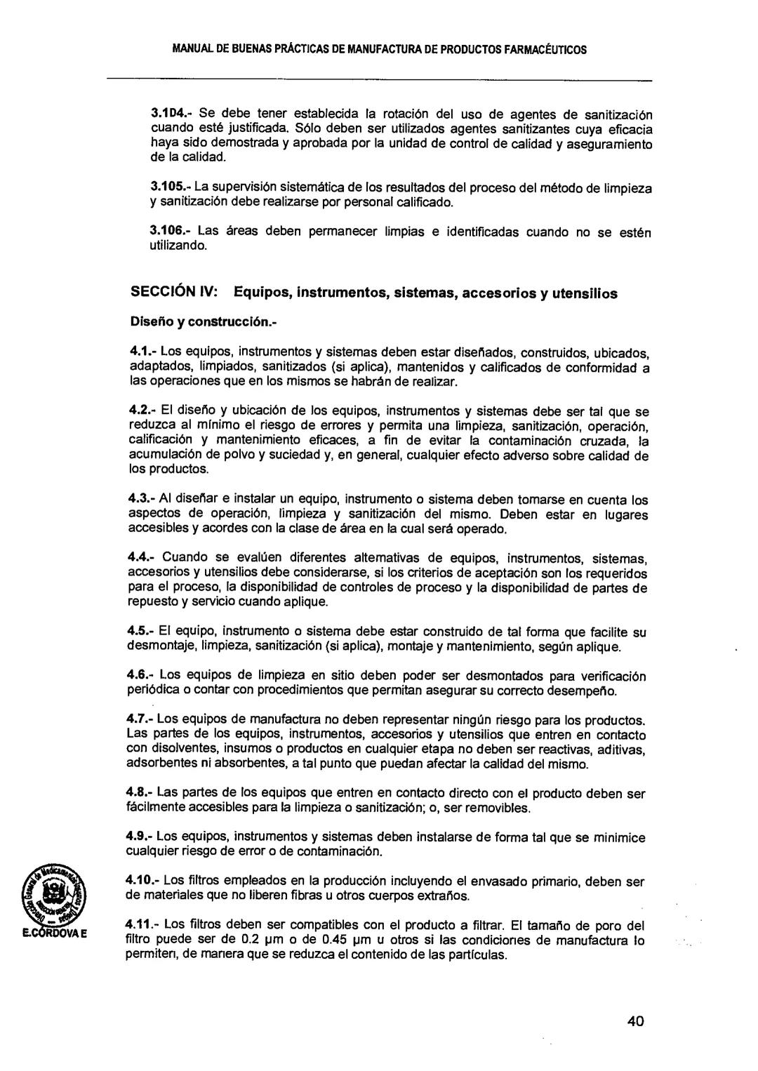 El Peruano/Miércoles 22 de agosto de 2018
SALUD
NORMAS LEGALES
Decreto Supremo que modifica el
Reglamento para el Registro, Control
y Vigila