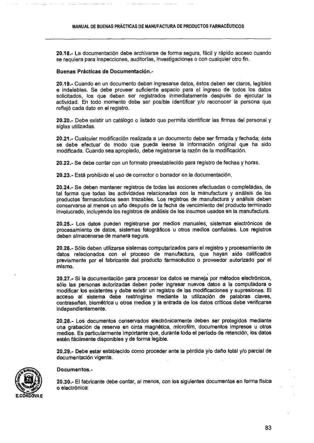 El Peruano/Miércoles 22 de agosto de 2018
SALUD
NORMAS LEGALES
Decreto Supremo que modifica el
Reglamento para el Registro, Control
y Vigila