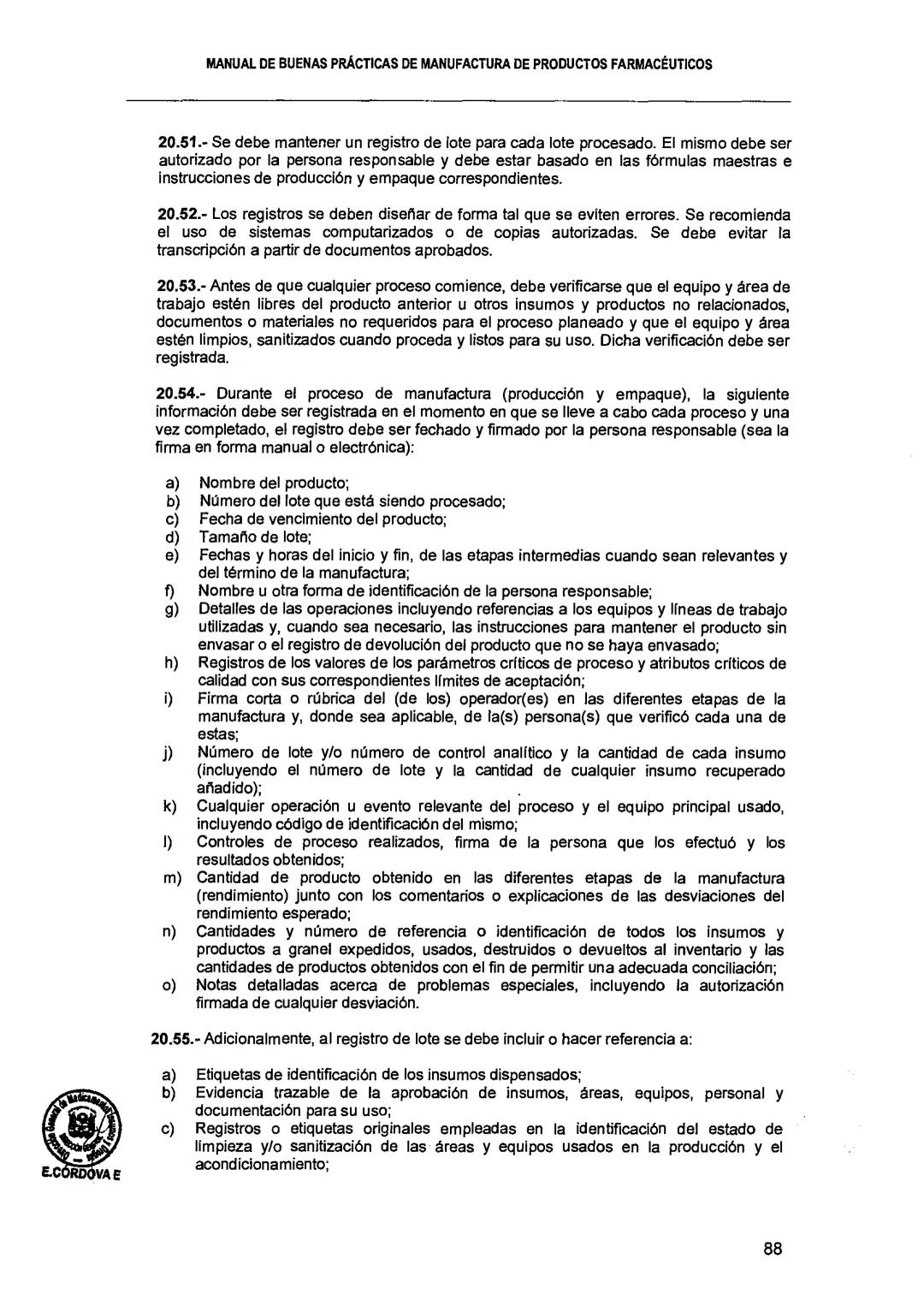 El Peruano/Miércoles 22 de agosto de 2018
SALUD
NORMAS LEGALES
Decreto Supremo que modifica el
Reglamento para el Registro, Control
y Vigila