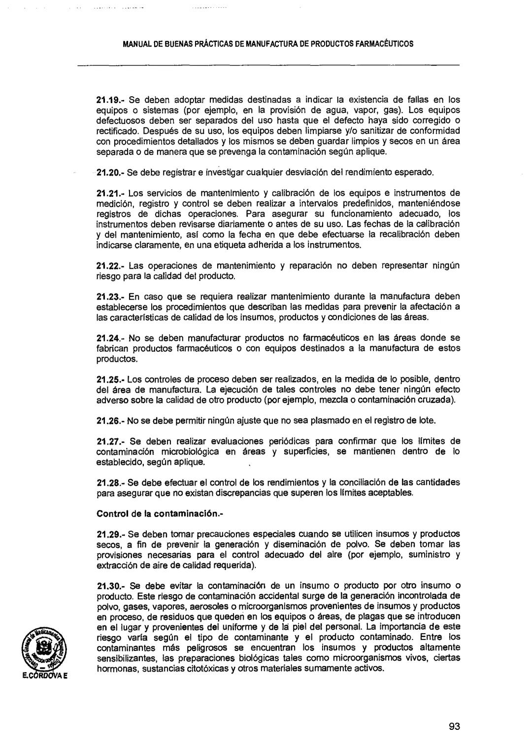 El Peruano/Miércoles 22 de agosto de 2018
SALUD
NORMAS LEGALES
Decreto Supremo que modifica el
Reglamento para el Registro, Control
y Vigila