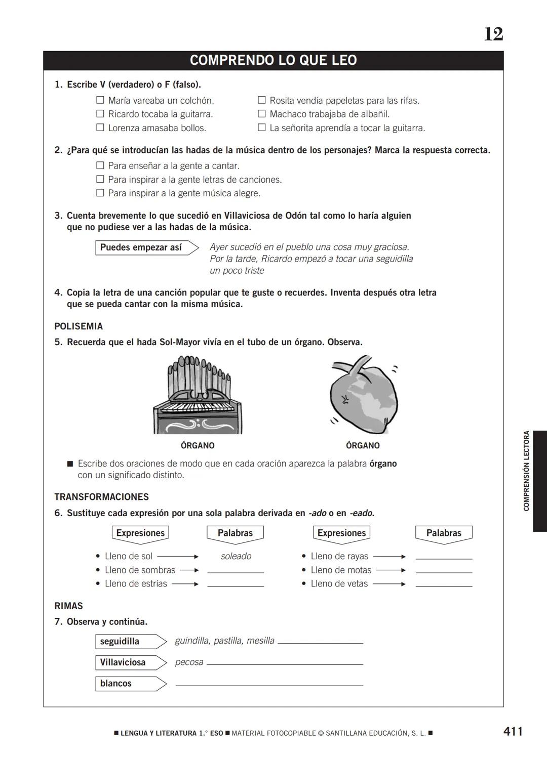 COMPRENSIÓN LECTORA Lectura
1
Papá juega con nosotros
Una tarde invité a mis compañeros a venir a casa para
jugar a los cowboys. Estábamos e