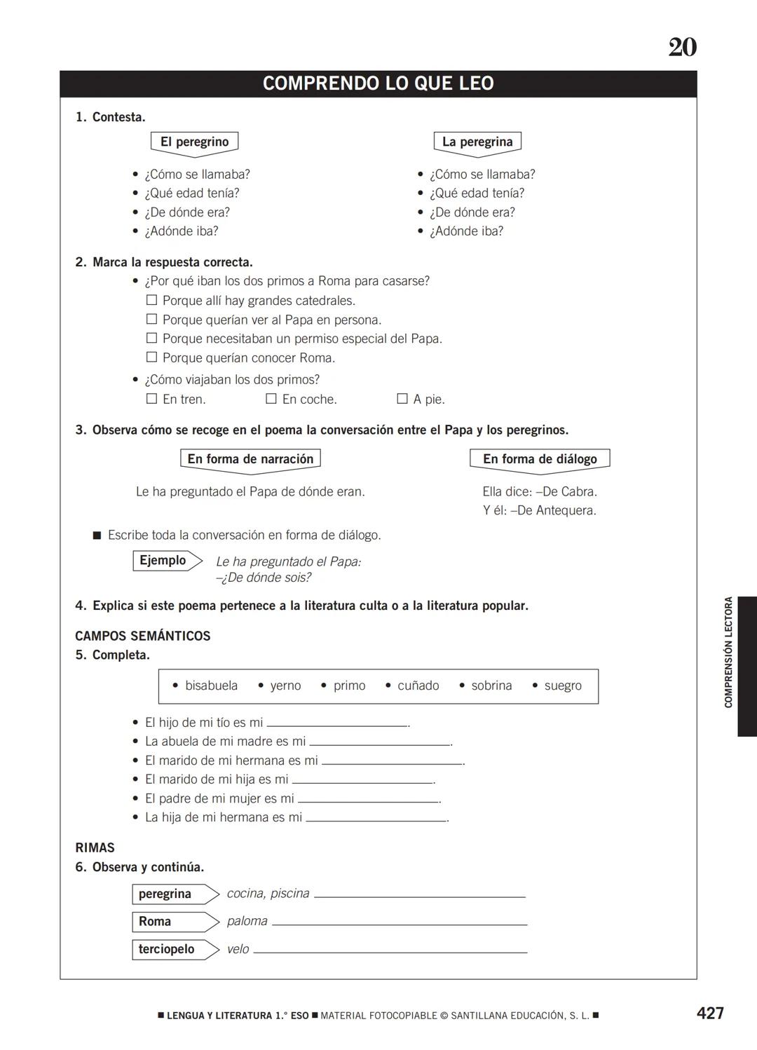 COMPRENSIÓN LECTORA Lectura
1
Papá juega con nosotros
Una tarde invité a mis compañeros a venir a casa para
jugar a los cowboys. Estábamos e