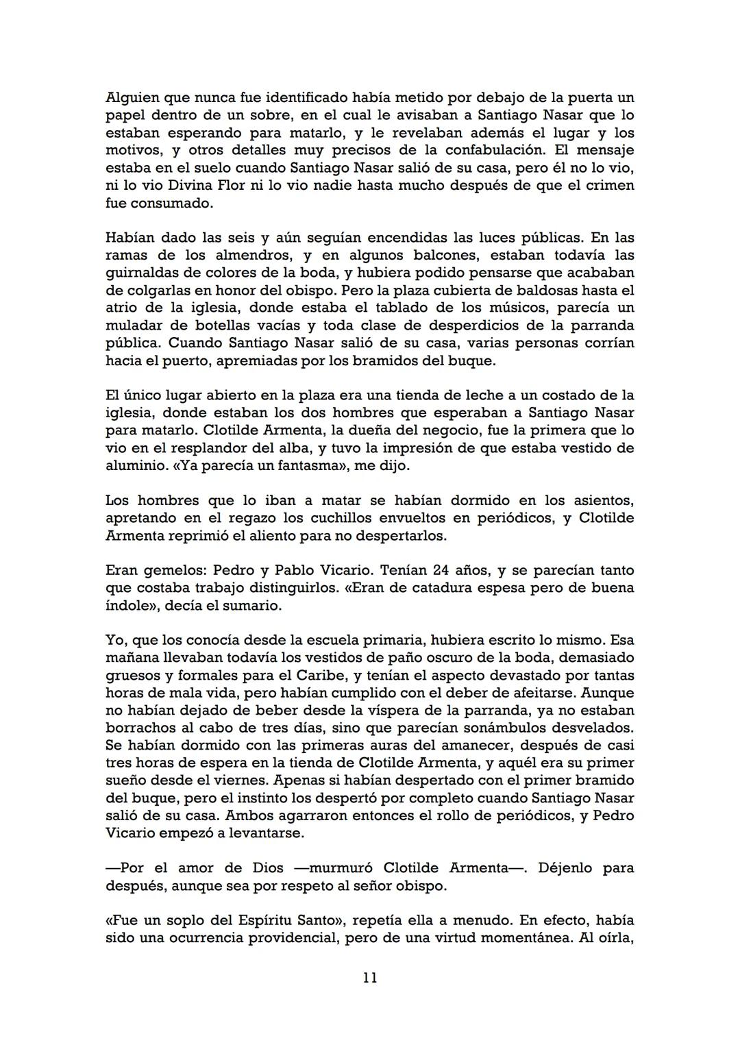 GABRIEL GARCÍA MÁRQUEZ
Crónica de una muerte anunciada Gabriel García Márquez (Aracataca, Colombia, 1928) es la figura más
representativa d