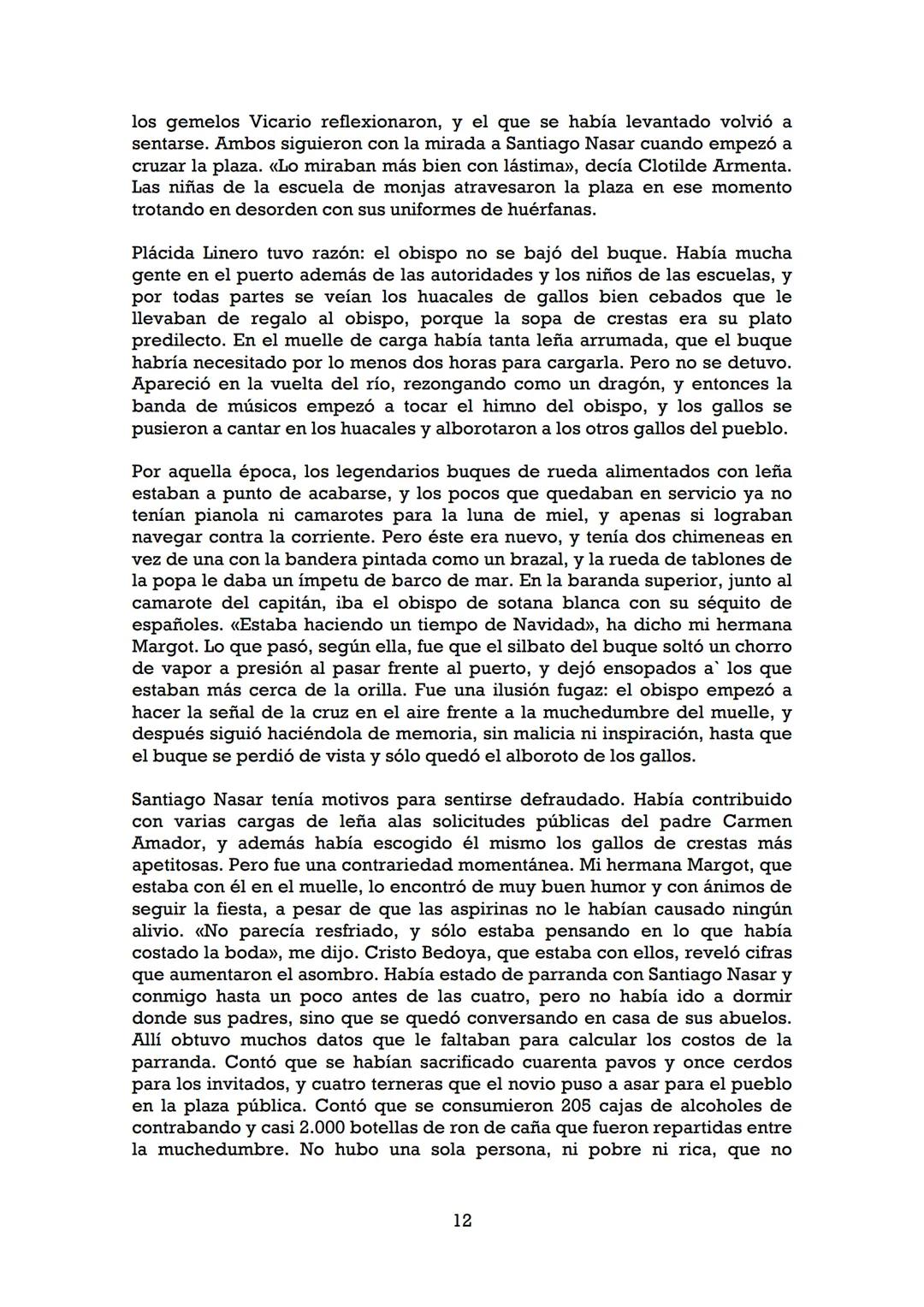 GABRIEL GARCÍA MÁRQUEZ
Crónica de una muerte anunciada Gabriel García Márquez (Aracataca, Colombia, 1928) es la figura más
representativa d