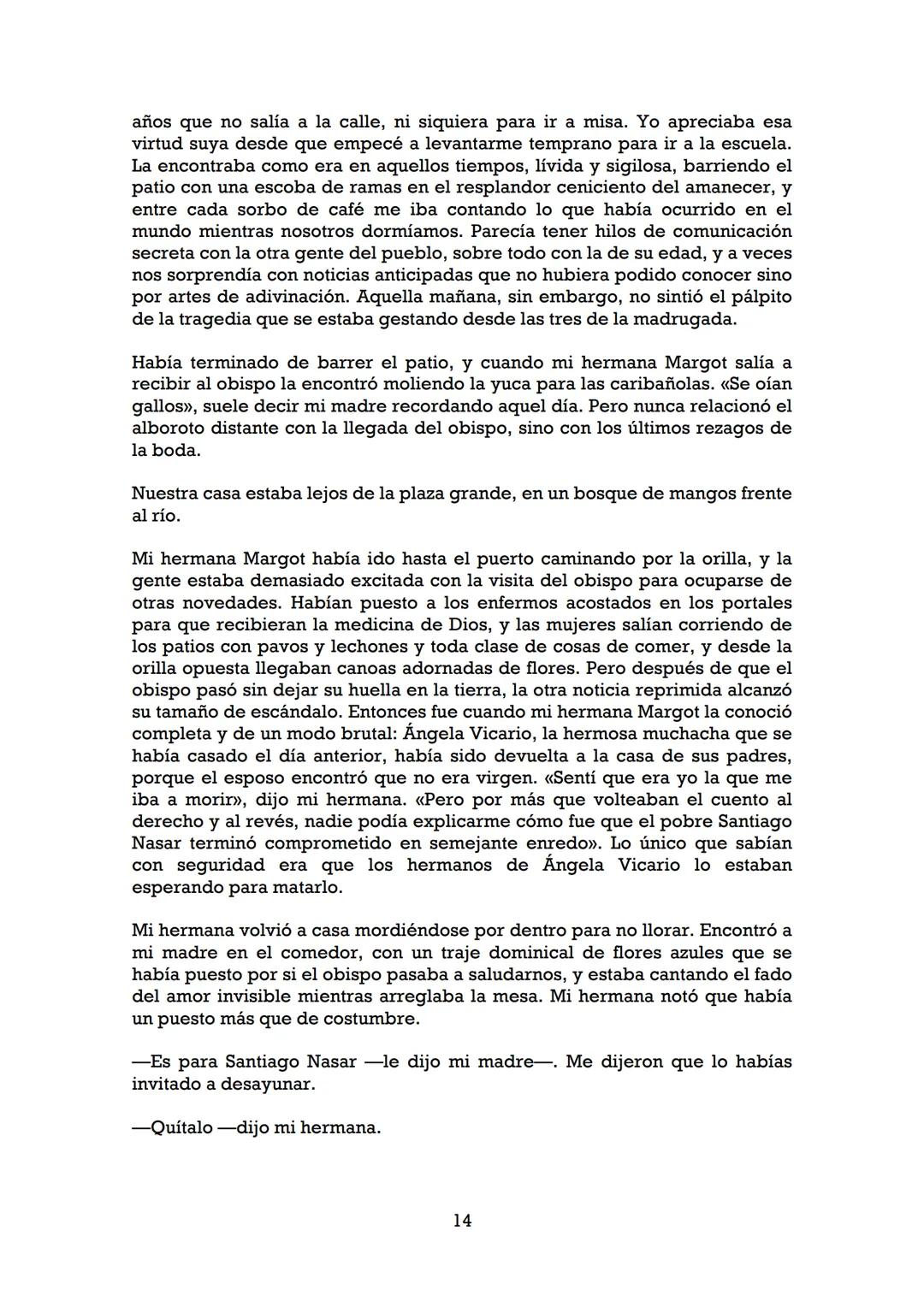 GABRIEL GARCÍA MÁRQUEZ
Crónica de una muerte anunciada Gabriel García Márquez (Aracataca, Colombia, 1928) es la figura más
representativa d