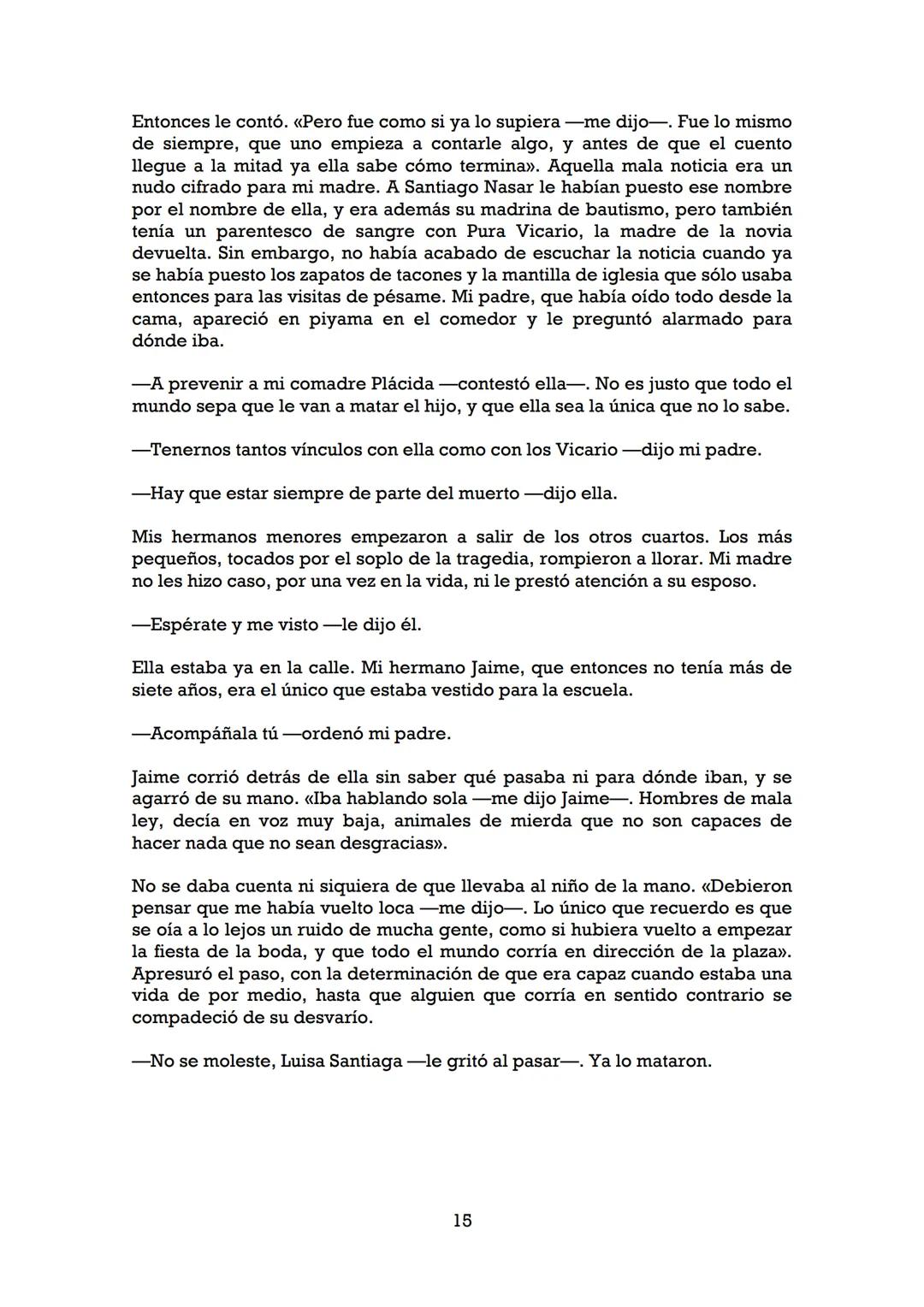 GABRIEL GARCÍA MÁRQUEZ
Crónica de una muerte anunciada Gabriel García Márquez (Aracataca, Colombia, 1928) es la figura más
representativa d