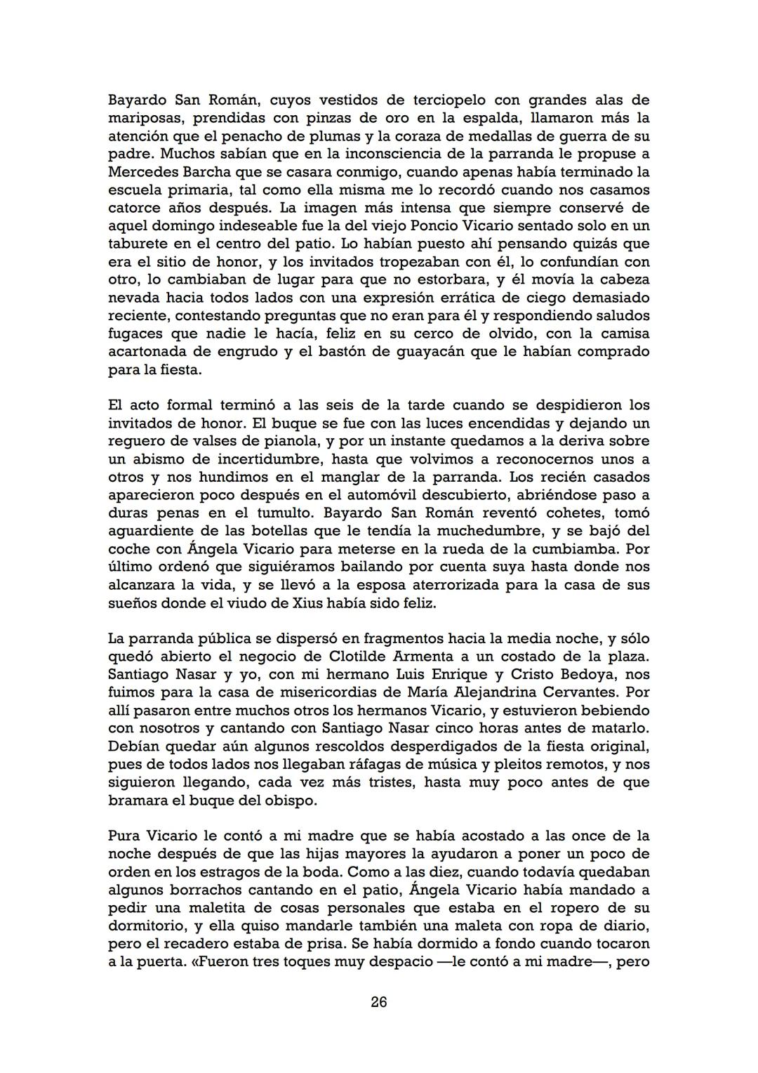 GABRIEL GARCÍA MÁRQUEZ
Crónica de una muerte anunciada Gabriel García Márquez (Aracataca, Colombia, 1928) es la figura más
representativa d