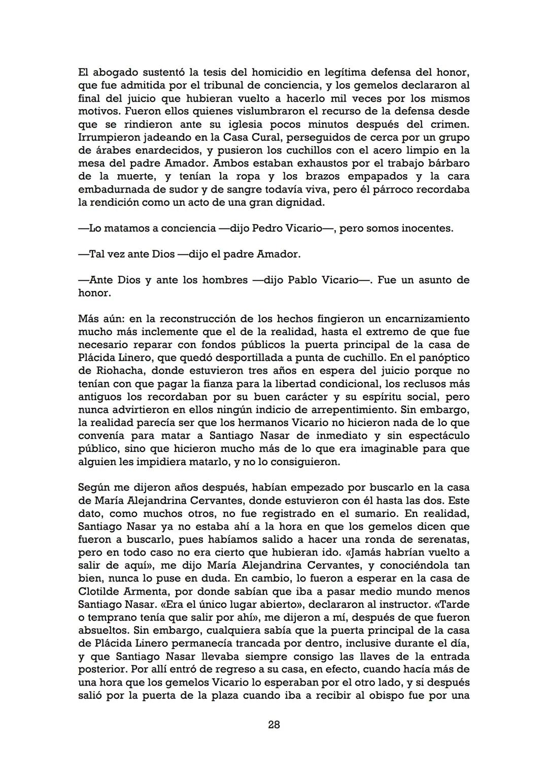 GABRIEL GARCÍA MÁRQUEZ
Crónica de una muerte anunciada Gabriel García Márquez (Aracataca, Colombia, 1928) es la figura más
representativa d