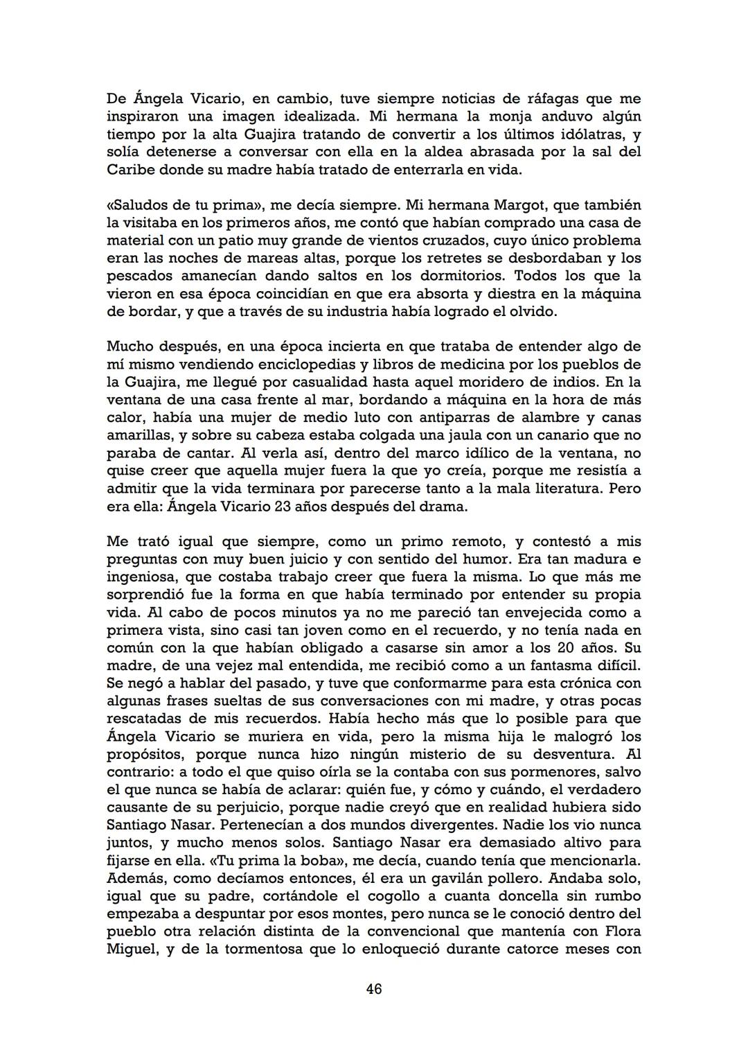 GABRIEL GARCÍA MÁRQUEZ
Crónica de una muerte anunciada Gabriel García Márquez (Aracataca, Colombia, 1928) es la figura más
representativa d