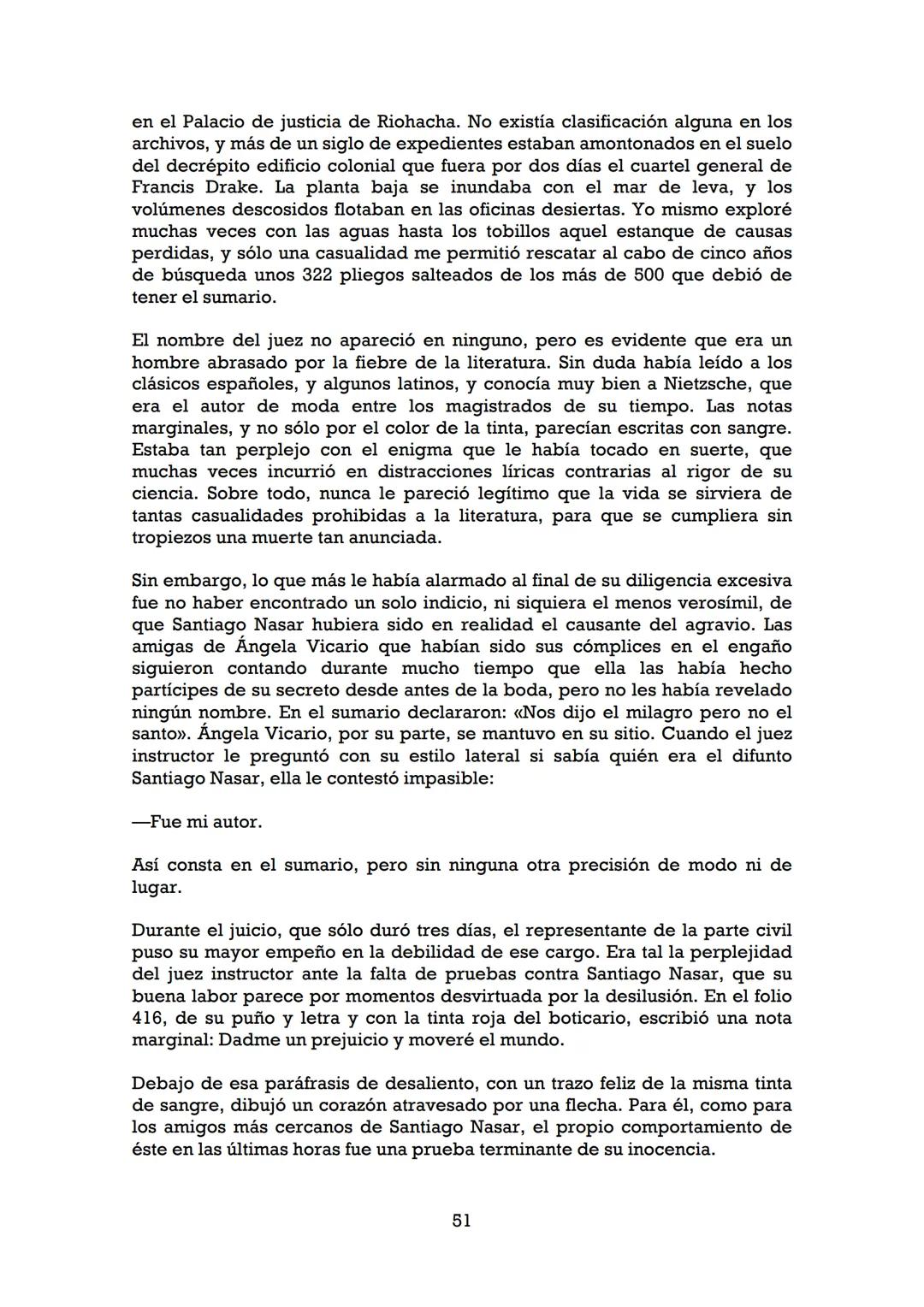 GABRIEL GARCÍA MÁRQUEZ
Crónica de una muerte anunciada Gabriel García Márquez (Aracataca, Colombia, 1928) es la figura más
representativa d