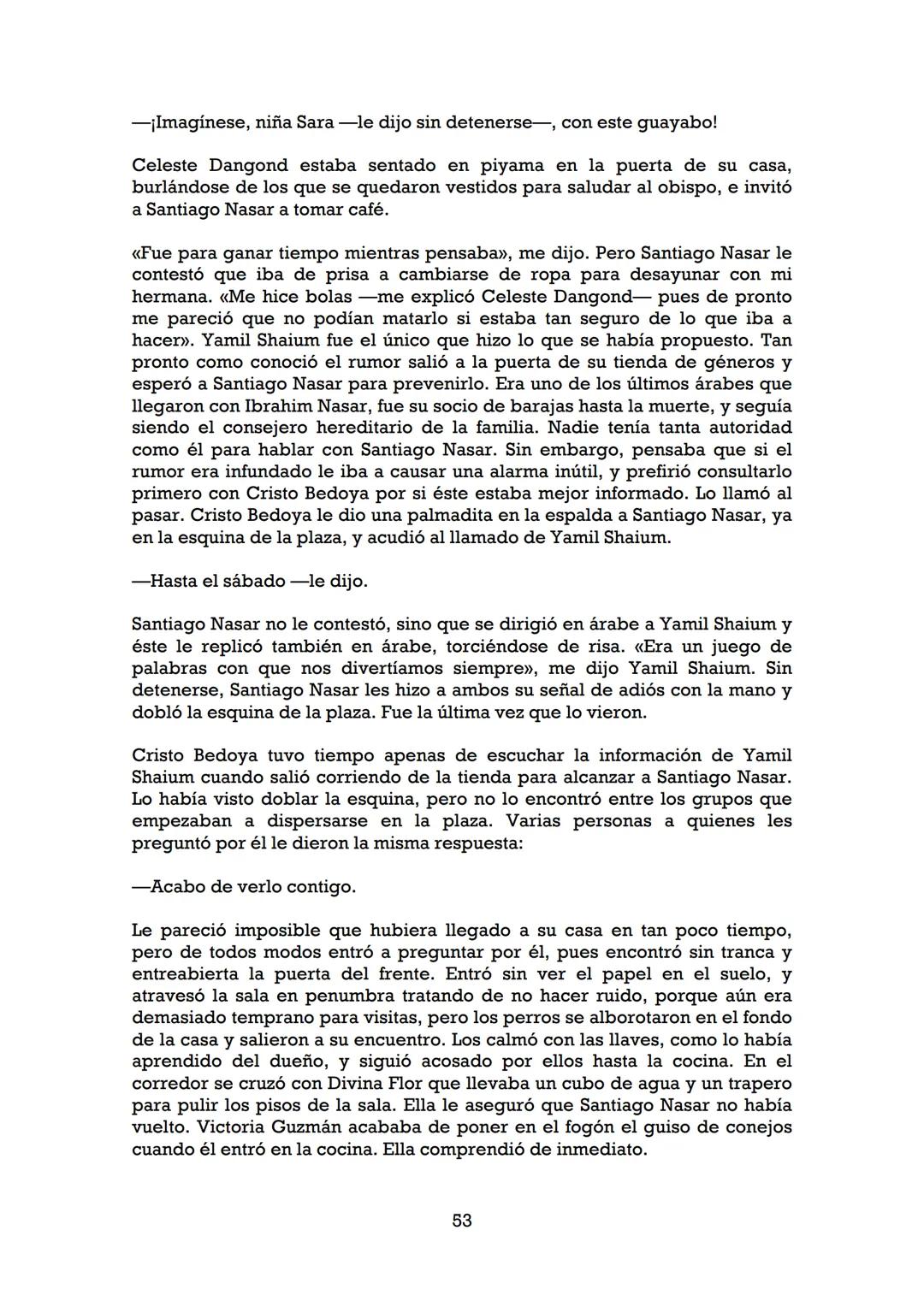 GABRIEL GARCÍA MÁRQUEZ
Crónica de una muerte anunciada Gabriel García Márquez (Aracataca, Colombia, 1928) es la figura más
representativa d
