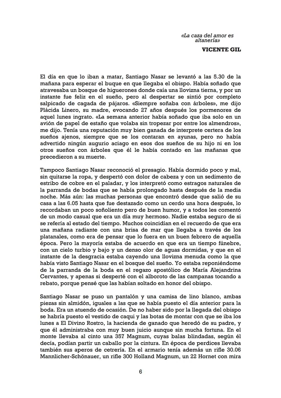 GABRIEL GARCÍA MÁRQUEZ
Crónica de una muerte anunciada Gabriel García Márquez (Aracataca, Colombia, 1928) es la figura más
representativa d