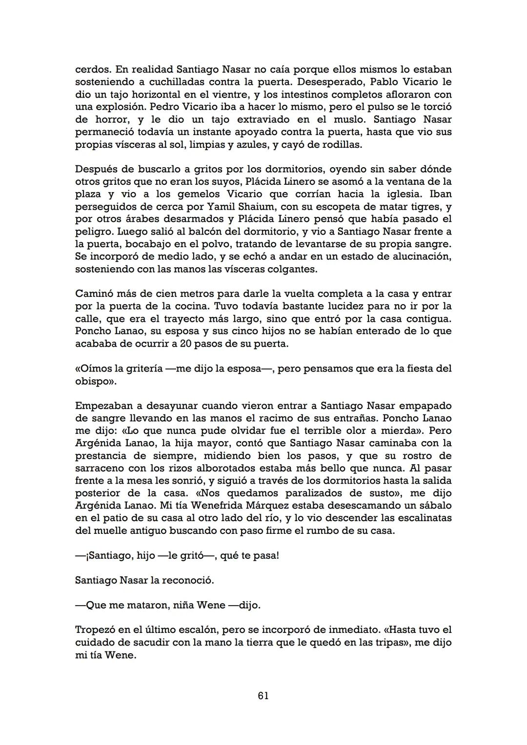 GABRIEL GARCÍA MÁRQUEZ
Crónica de una muerte anunciada Gabriel García Márquez (Aracataca, Colombia, 1928) es la figura más
representativa d