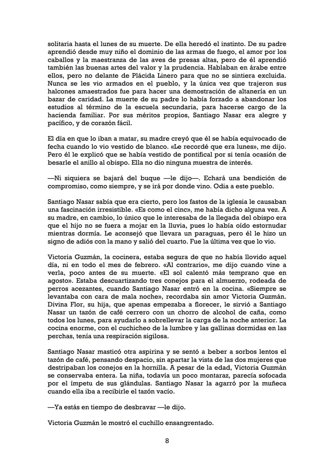 GABRIEL GARCÍA MÁRQUEZ
Crónica de una muerte anunciada Gabriel García Márquez (Aracataca, Colombia, 1928) es la figura más
representativa d