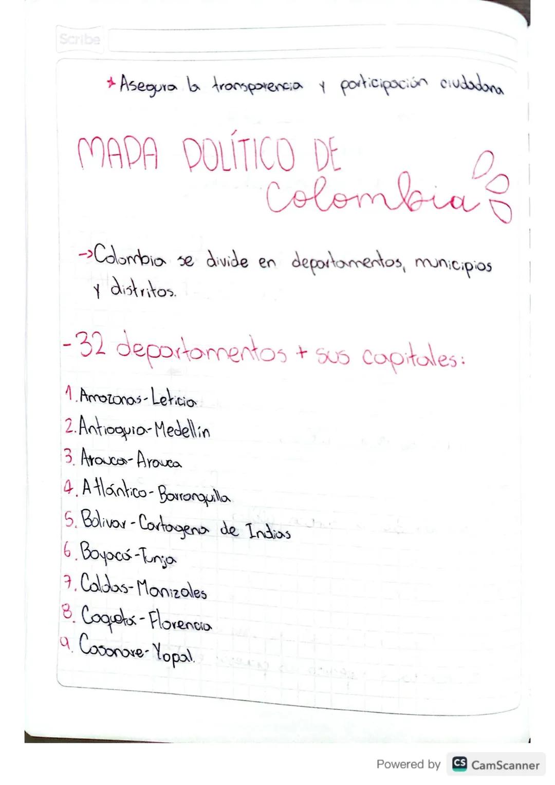 Scribe
Resumen: Sistema de gobierno
DD
Colombiano
•Colombia como estado:
• Colombia es un estado social de derecho, orgonizado
como una repú