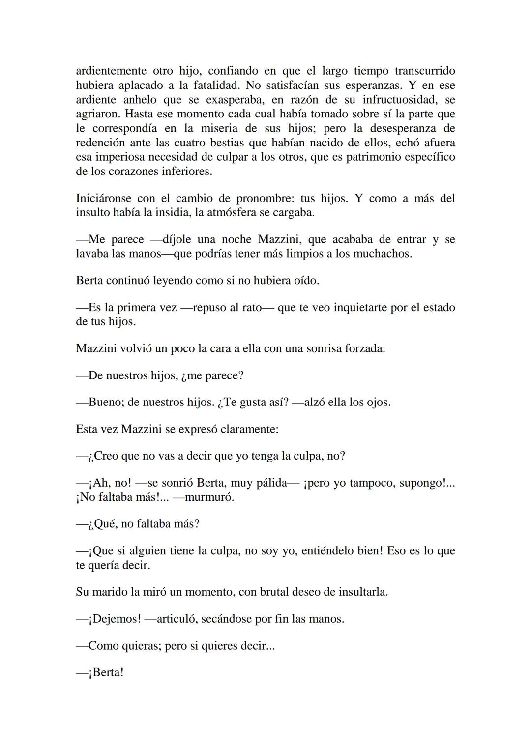 La gallina degollada
Horacio Quiroga
Todo el día, sentados en el patio en un banco, estaban los cuatro hijos
idiotas del matrimonio Mazzini-