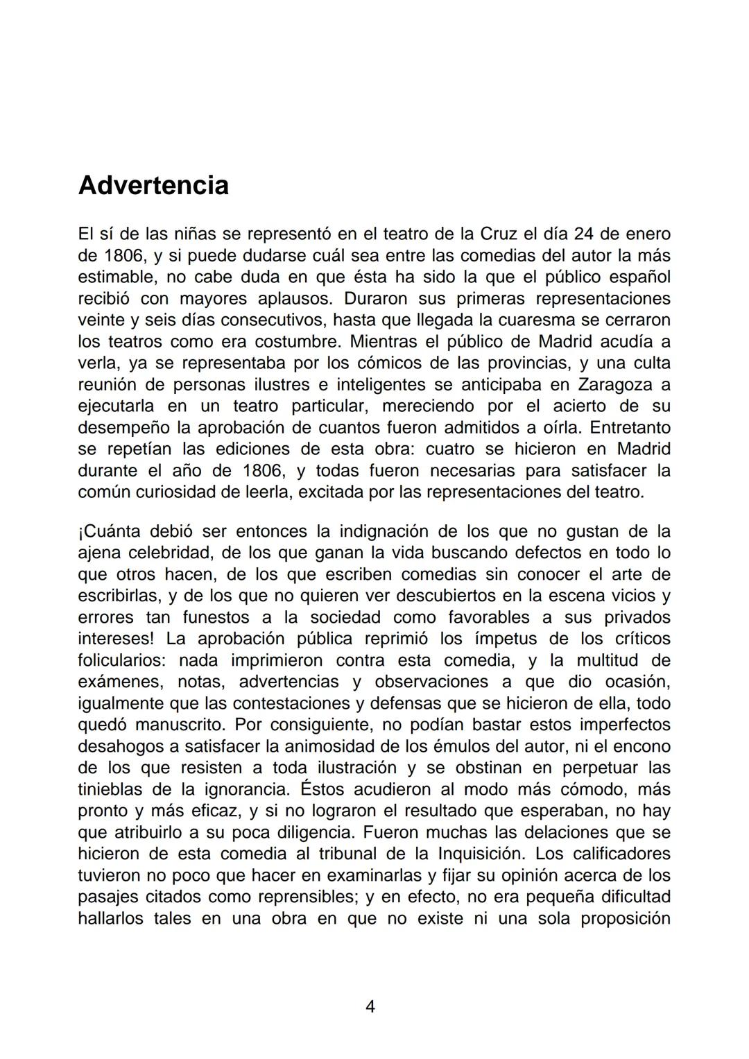# Leandro Fernández de Moratín
# El Sí de las Niñas
textos.info
biblioteca digital abierta
1 # El Sí de las Niñas
Leandro Fernández de M