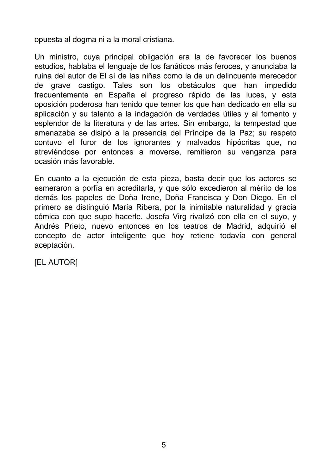 # Leandro Fernández de Moratín
# El Sí de las Niñas
textos.info
biblioteca digital abierta
1 # El Sí de las Niñas
Leandro Fernández de M