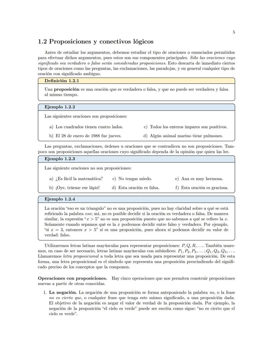 Fundamentos de Matemáticas
Jerson Borja  Índice general
Prefacio
Dependencia entre capítulos
1. Lógica de proposiciones
1.1. Argumentación