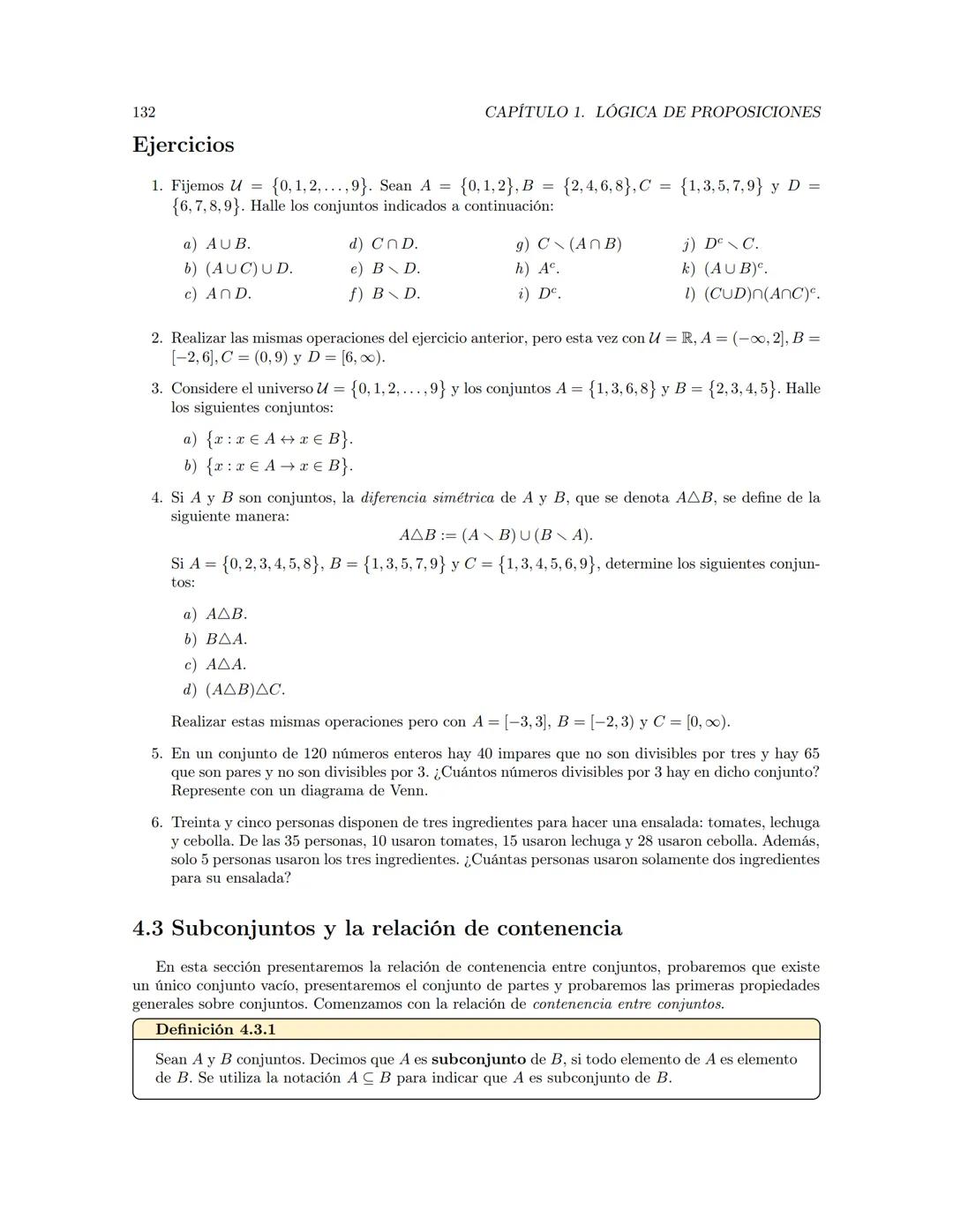 Fundamentos de Matemáticas
Jerson Borja  Índice general
Prefacio
Dependencia entre capítulos
1. Lógica de proposiciones
1.1. Argumentación