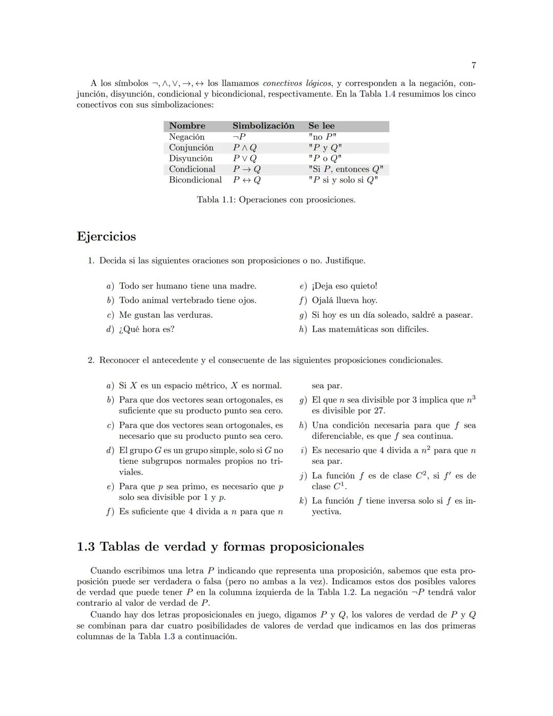 Fundamentos de Matemáticas
Jerson Borja  Índice general
Prefacio
Dependencia entre capítulos
1. Lógica de proposiciones
1.1. Argumentación