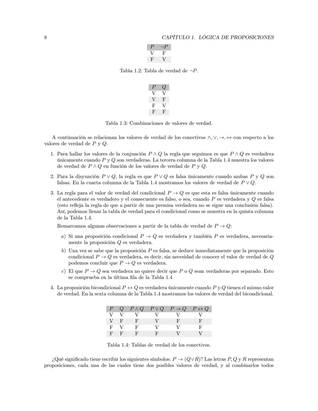 Fundamentos de Matemáticas
Jerson Borja  Índice general
Prefacio
Dependencia entre capítulos
1. Lógica de proposiciones
1.1. Argumentación