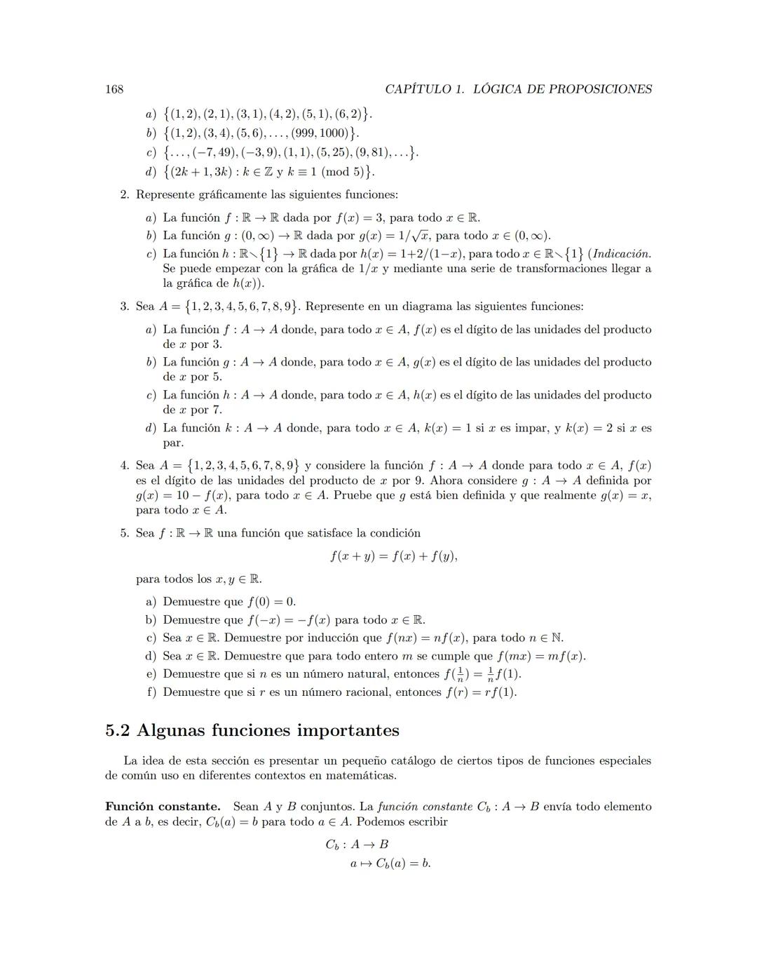 Fundamentos de Matemáticas
Jerson Borja  Índice general
Prefacio
Dependencia entre capítulos
1. Lógica de proposiciones
1.1. Argumentación