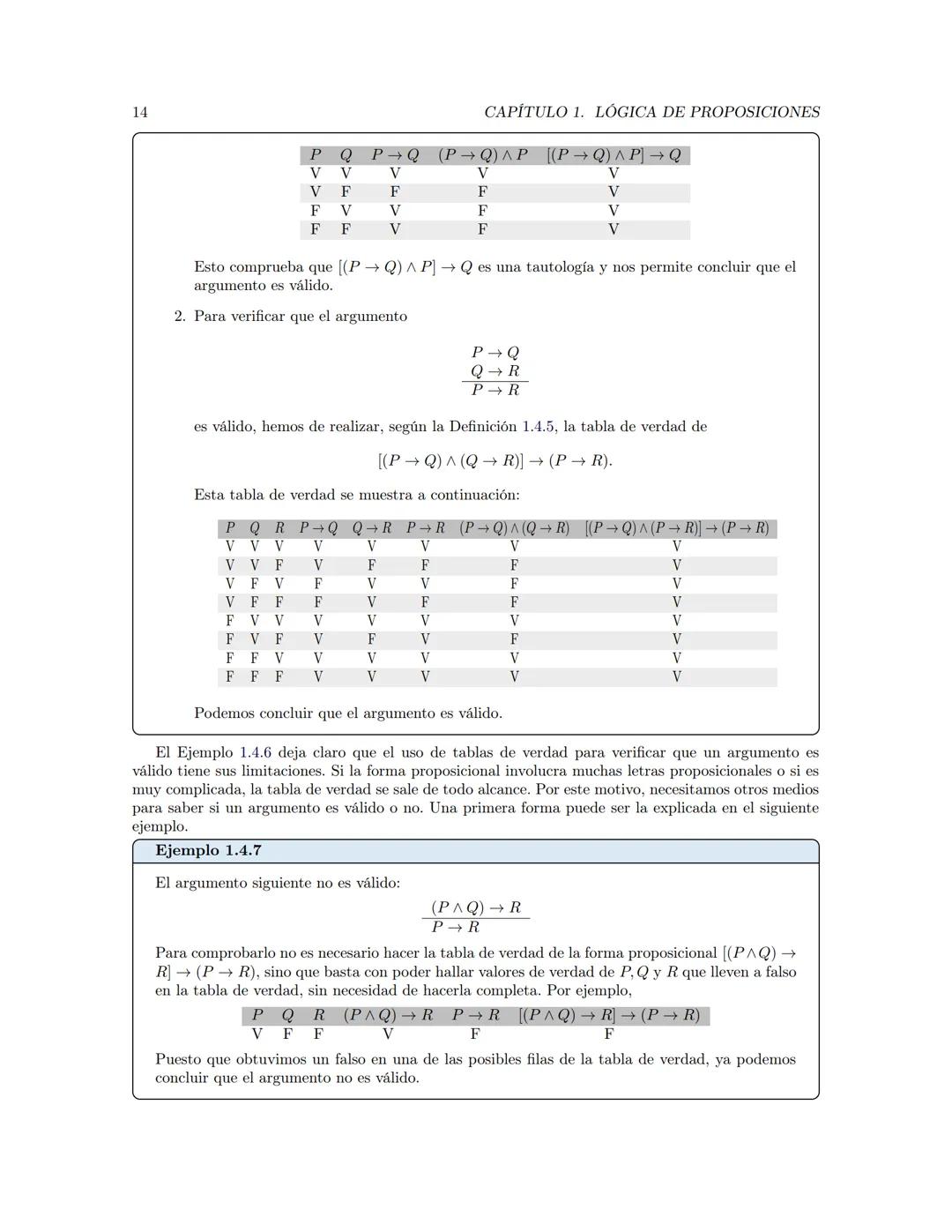Fundamentos de Matemáticas
Jerson Borja  Índice general
Prefacio
Dependencia entre capítulos
1. Lógica de proposiciones
1.1. Argumentación