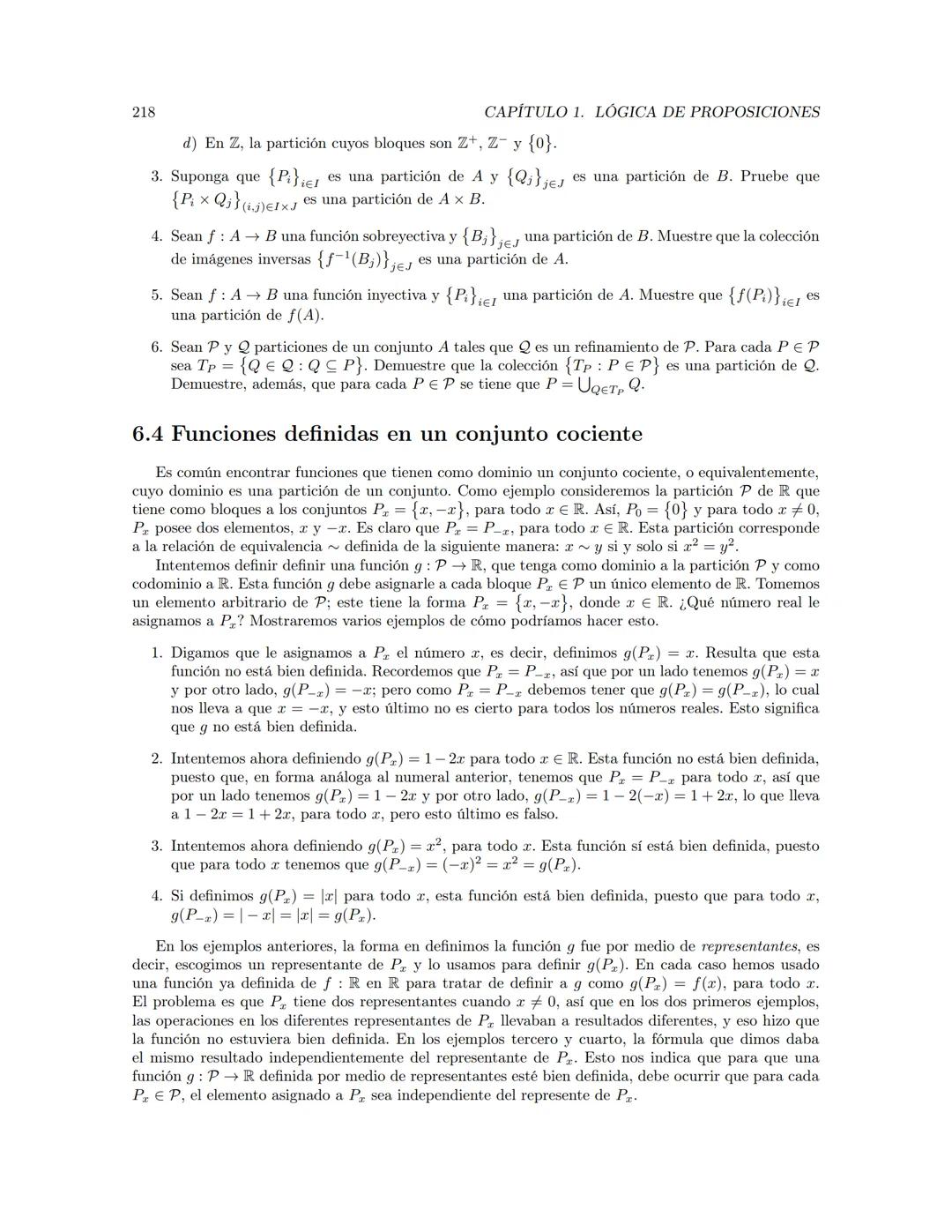 Fundamentos de Matemáticas
Jerson Borja  Índice general
Prefacio
Dependencia entre capítulos
1. Lógica de proposiciones
1.1. Argumentación