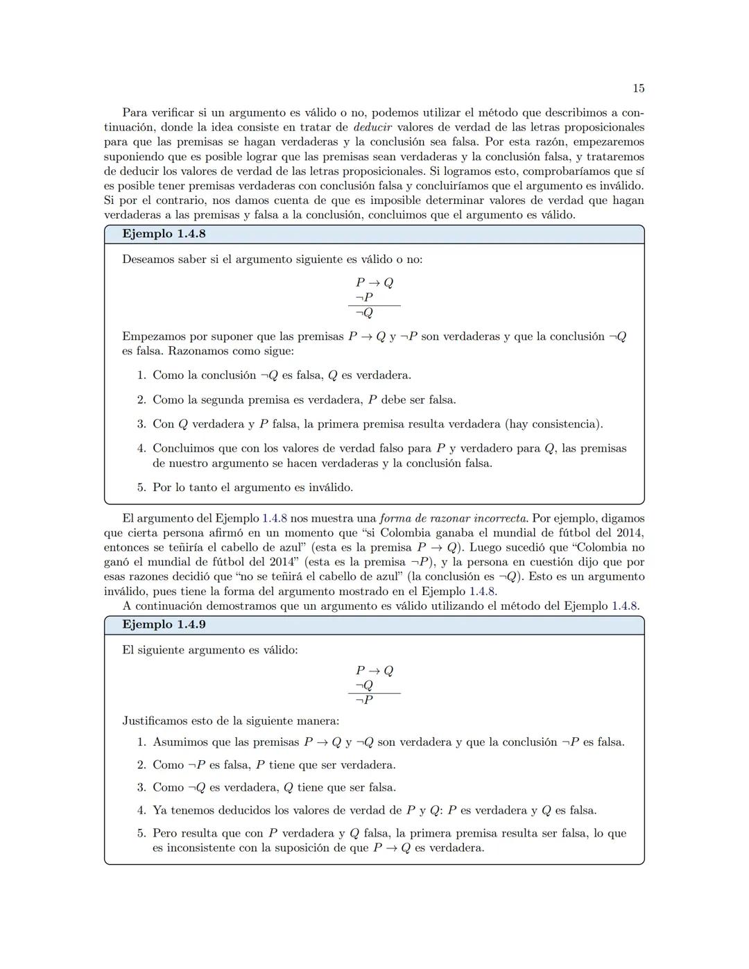 Fundamentos de Matemáticas
Jerson Borja  Índice general
Prefacio
Dependencia entre capítulos
1. Lógica de proposiciones
1.1. Argumentación