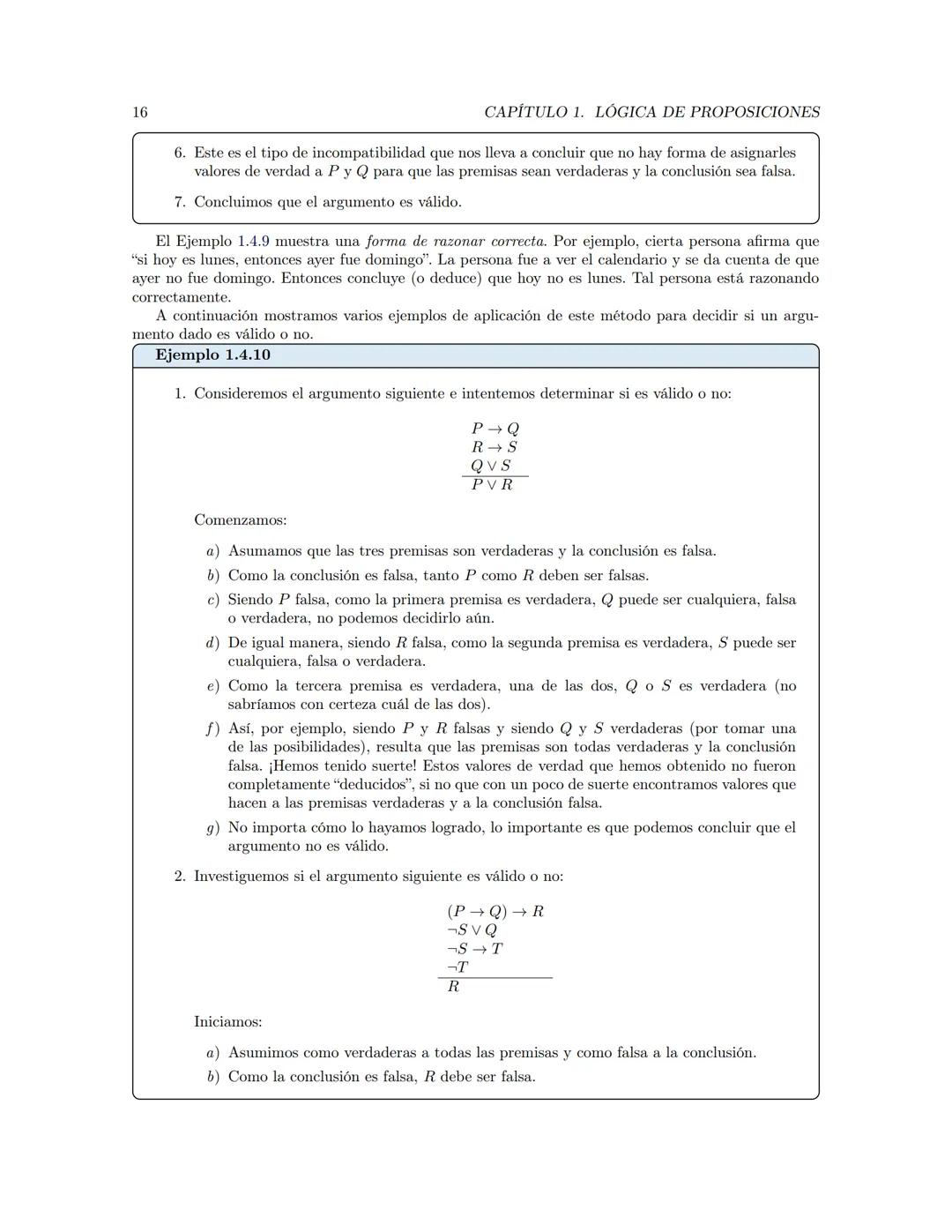 Fundamentos de Matemáticas
Jerson Borja  Índice general
Prefacio
Dependencia entre capítulos
1. Lógica de proposiciones
1.1. Argumentación