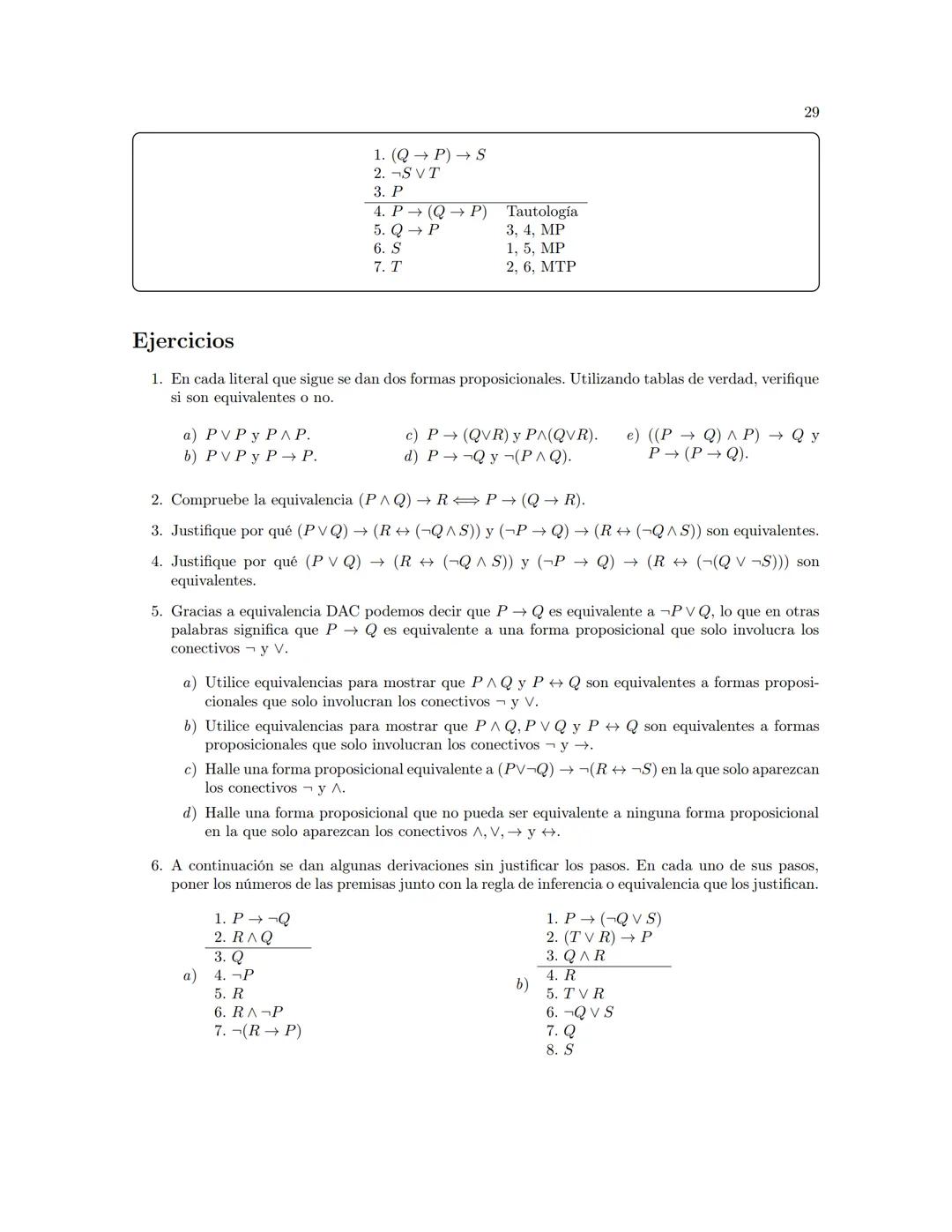 Fundamentos de Matemáticas
Jerson Borja  Índice general
Prefacio
Dependencia entre capítulos
1. Lógica de proposiciones
1.1. Argumentación