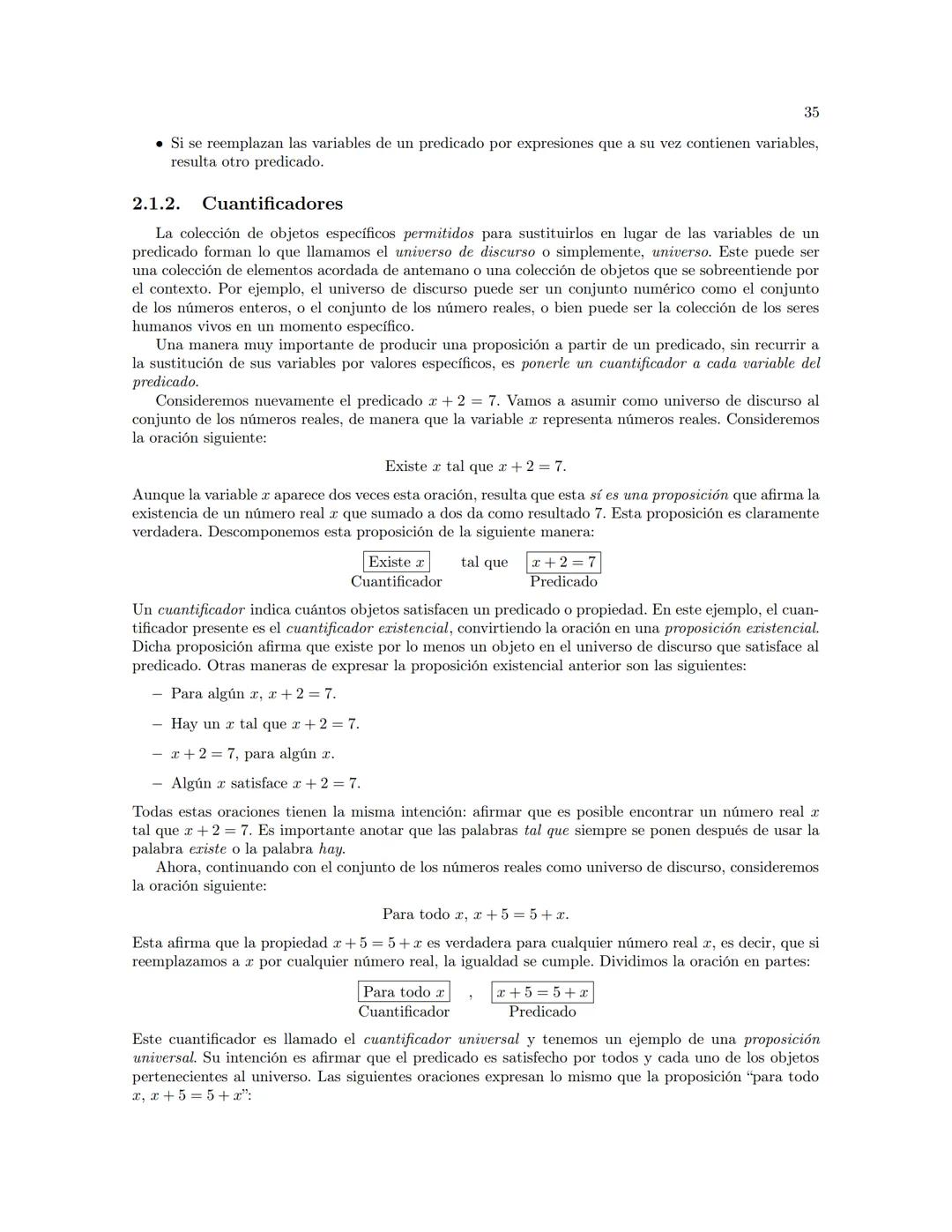 Fundamentos de Matemáticas
Jerson Borja  Índice general
Prefacio
Dependencia entre capítulos
1. Lógica de proposiciones
1.1. Argumentación