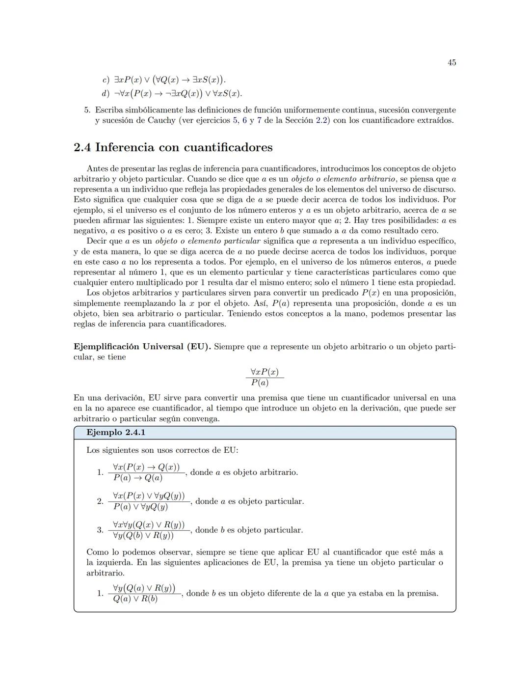 Fundamentos de Matemáticas
Jerson Borja  Índice general
Prefacio
Dependencia entre capítulos
1. Lógica de proposiciones
1.1. Argumentación