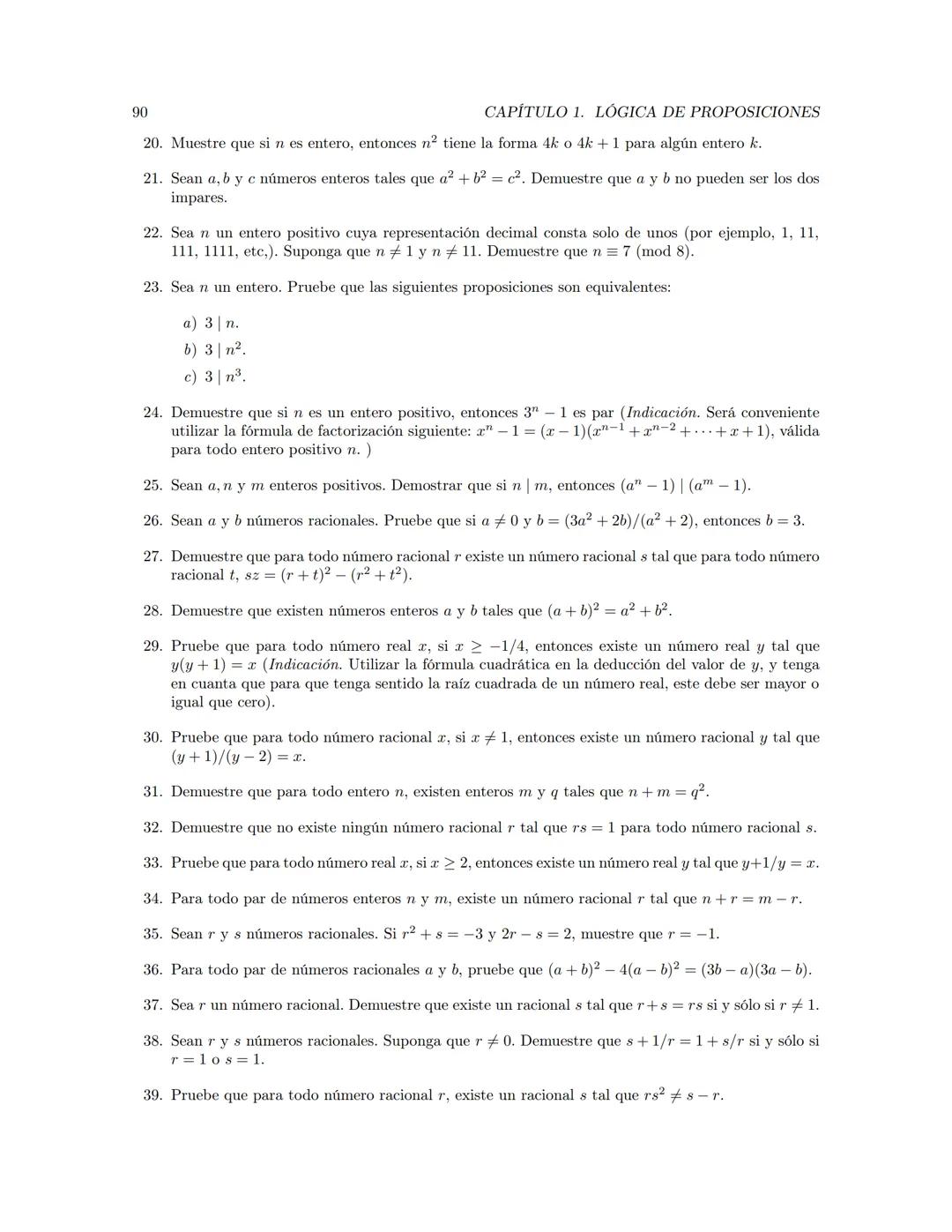 Fundamentos de Matemáticas
Jerson Borja  Índice general
Prefacio
Dependencia entre capítulos
1. Lógica de proposiciones
1.1. Argumentación