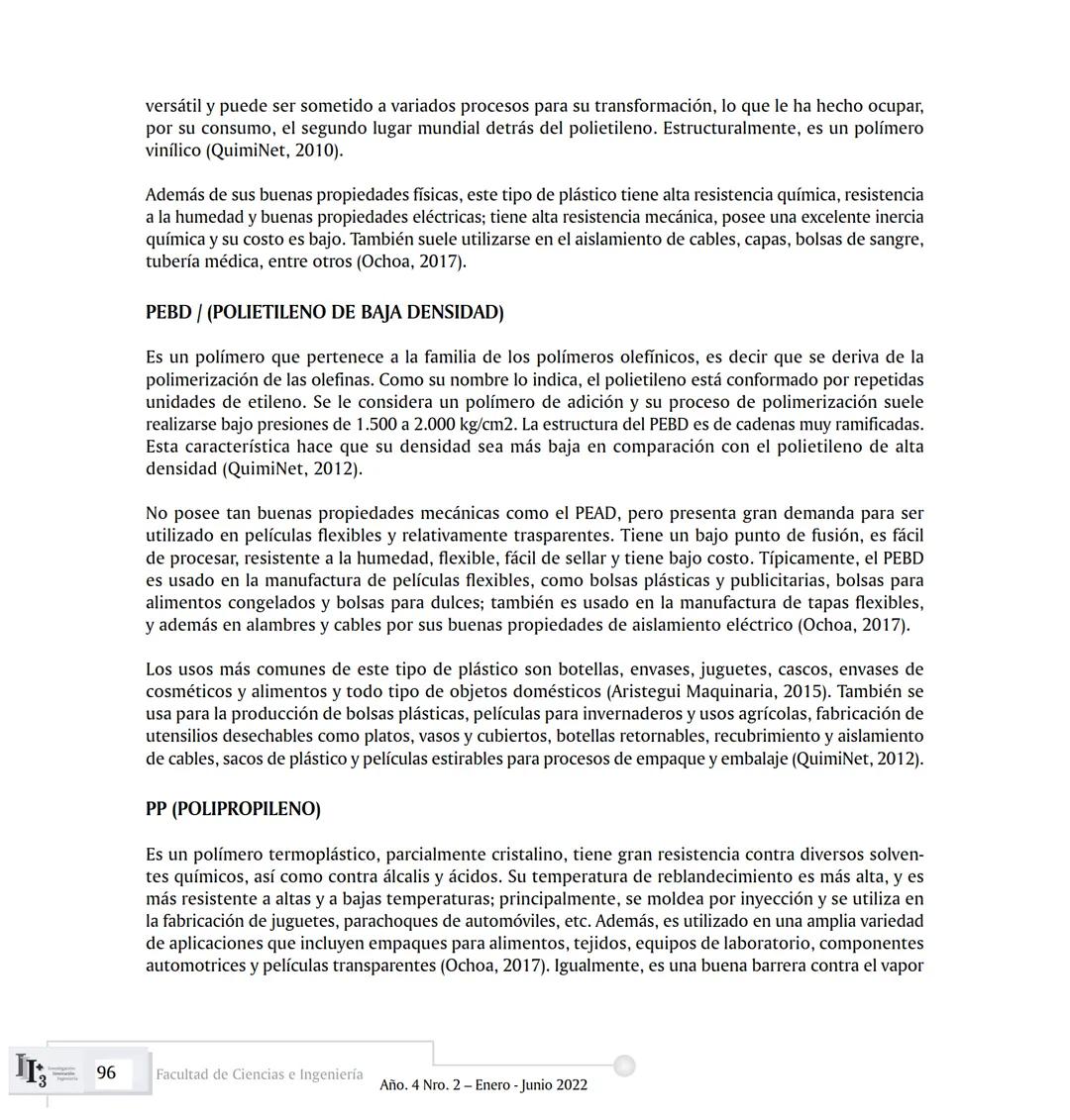 ARTICUL ARTÍCULOS ORIGINALES/ORIGINAL ARTICLES ARTICLE
AVANCES EN BIOTECNOLOGÍA AMBIENTAL:
BIORREMEDIACIÓN DE PLÁSTICOS.
ADVANCES IN ENVIRON