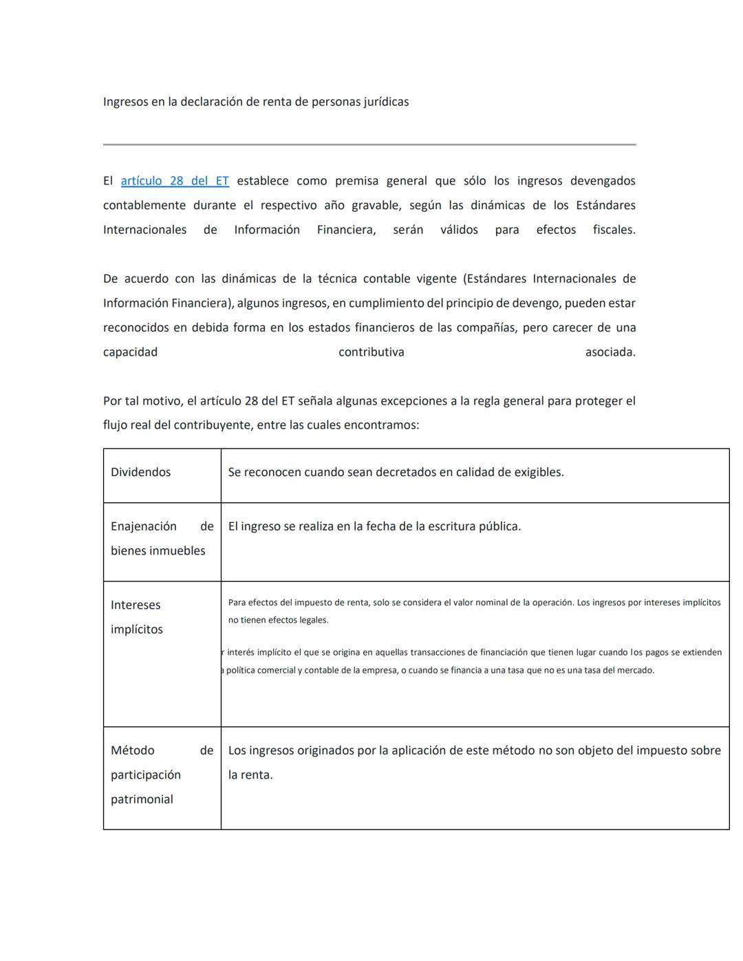 UNIDAD I
IMPUESTO DE RENTA Y COMPLEMENTARIOS
PARA RECORDAR
OBLIGACIÓN SUSTANCIAL Y FORMAL
La obligación tributaria sustancial hace referenci