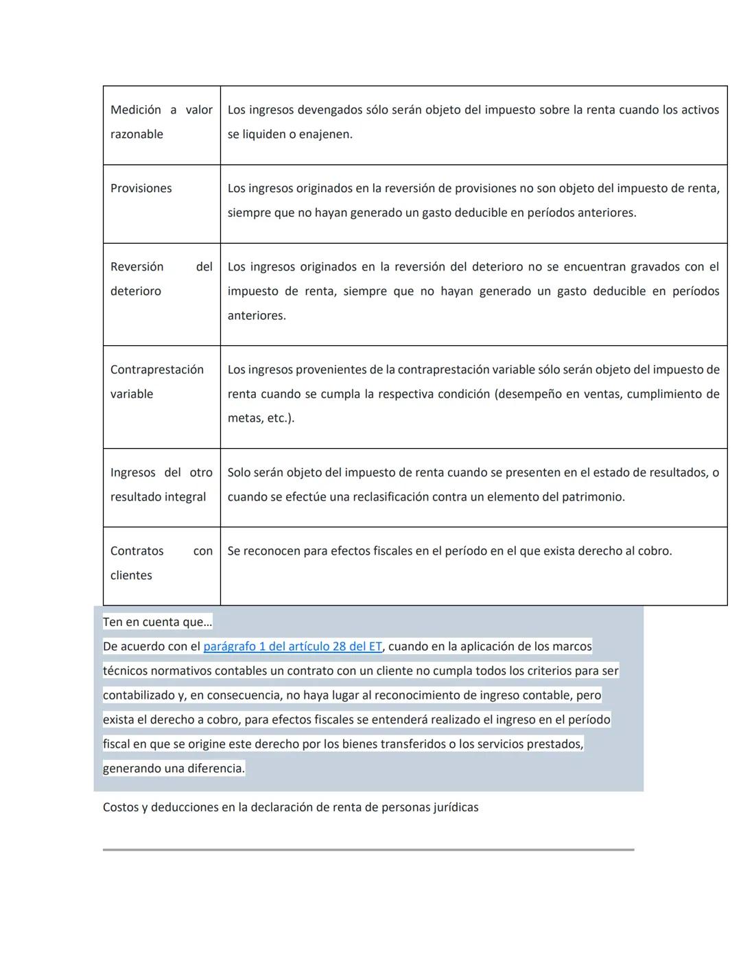 UNIDAD I
IMPUESTO DE RENTA Y COMPLEMENTARIOS
PARA RECORDAR
OBLIGACIÓN SUSTANCIAL Y FORMAL
La obligación tributaria sustancial hace referenci