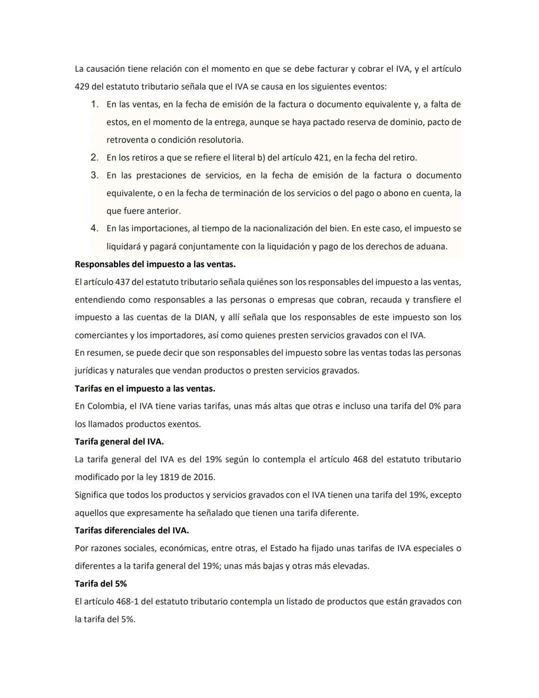 UNIDAD I
IMPUESTO DE RENTA Y COMPLEMENTARIOS
PARA RECORDAR
OBLIGACIÓN SUSTANCIAL Y FORMAL
La obligación tributaria sustancial hace referenci