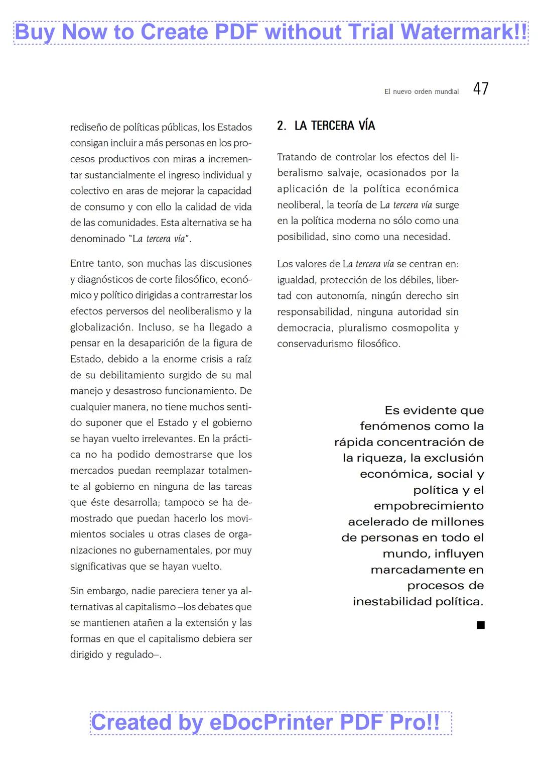 EL NUEVO ORDEN MUNDIAL
Cruz Elvira Correa Restrepo
■ RESUMEN
Este artículo pretende revisar algunos de los elementos que sustentaron el orde