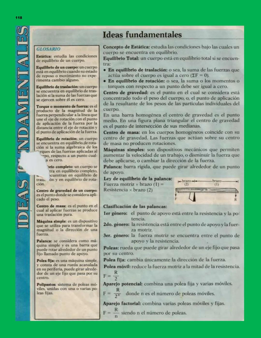 # Investigueemos 10
FISICA 2
CONTENIDO
Unidad 1: EL MUNDO FÍSICO
Unidad 6: ESTÁTICA
1.
La Física y otras ciencias
1.
Equilibrio de un cuerp
