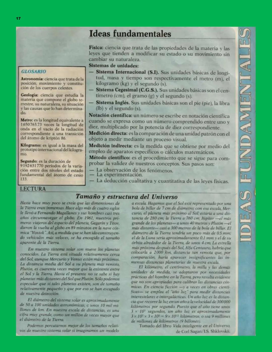 # Investigueemos 10
FISICA 2
CONTENIDO
Unidad 1: EL MUNDO FÍSICO
Unidad 6: ESTÁTICA
1.
La Física y otras ciencias
1.
Equilibrio de un cuerp