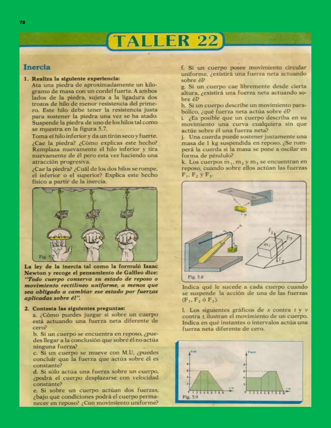 # Investigueemos 10
FISICA 2
CONTENIDO
Unidad 1: EL MUNDO FÍSICO
Unidad 6: ESTÁTICA
1.
La Física y otras ciencias
1.
Equilibrio de un cuerp