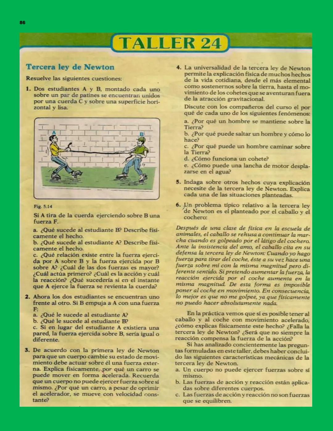 # Investigueemos 10
FISICA 2
CONTENIDO
Unidad 1: EL MUNDO FÍSICO
Unidad 6: ESTÁTICA
1.
La Física y otras ciencias
1.
Equilibrio de un cuerp